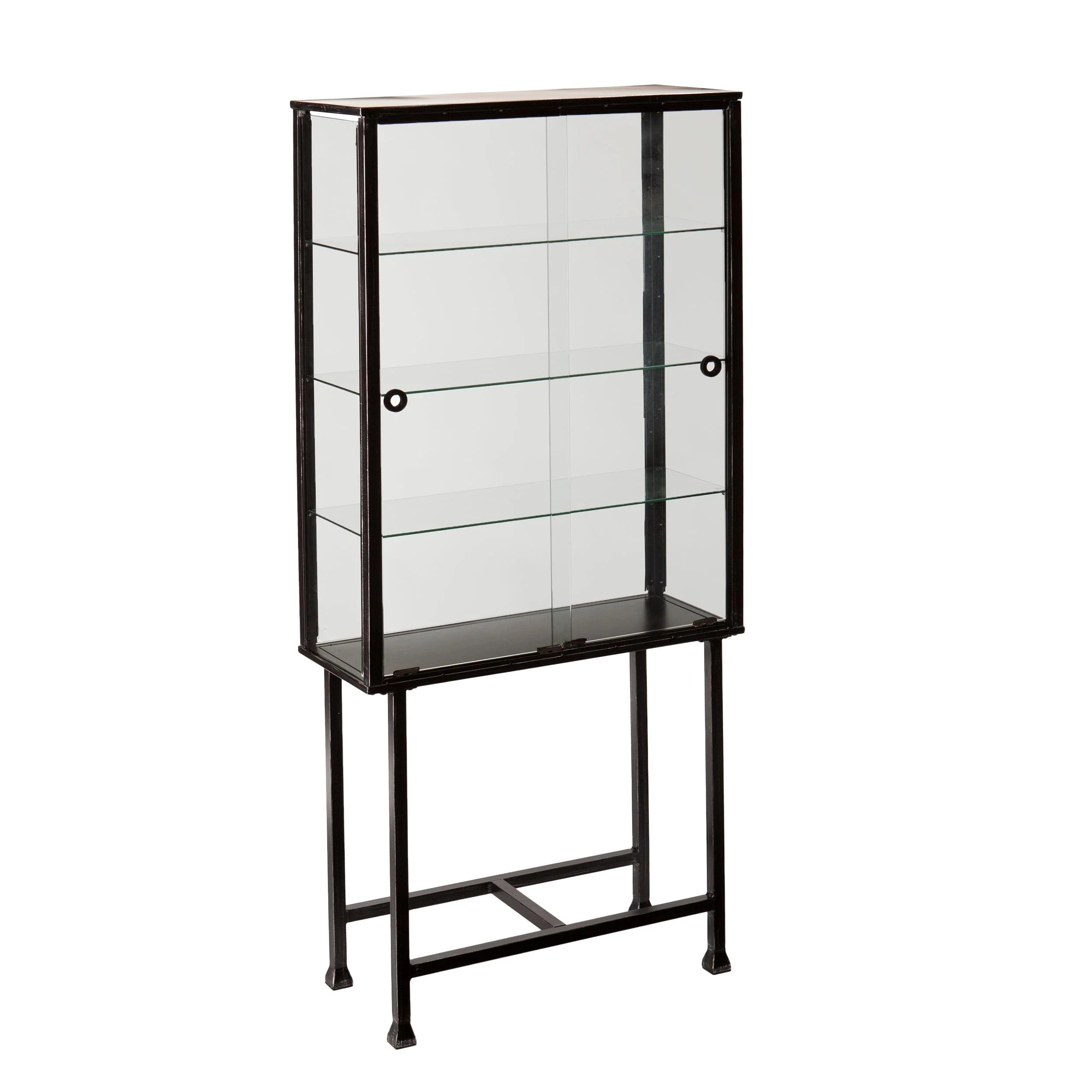 Metal/Glass Sliding-Door Display Cabinet - Remutear