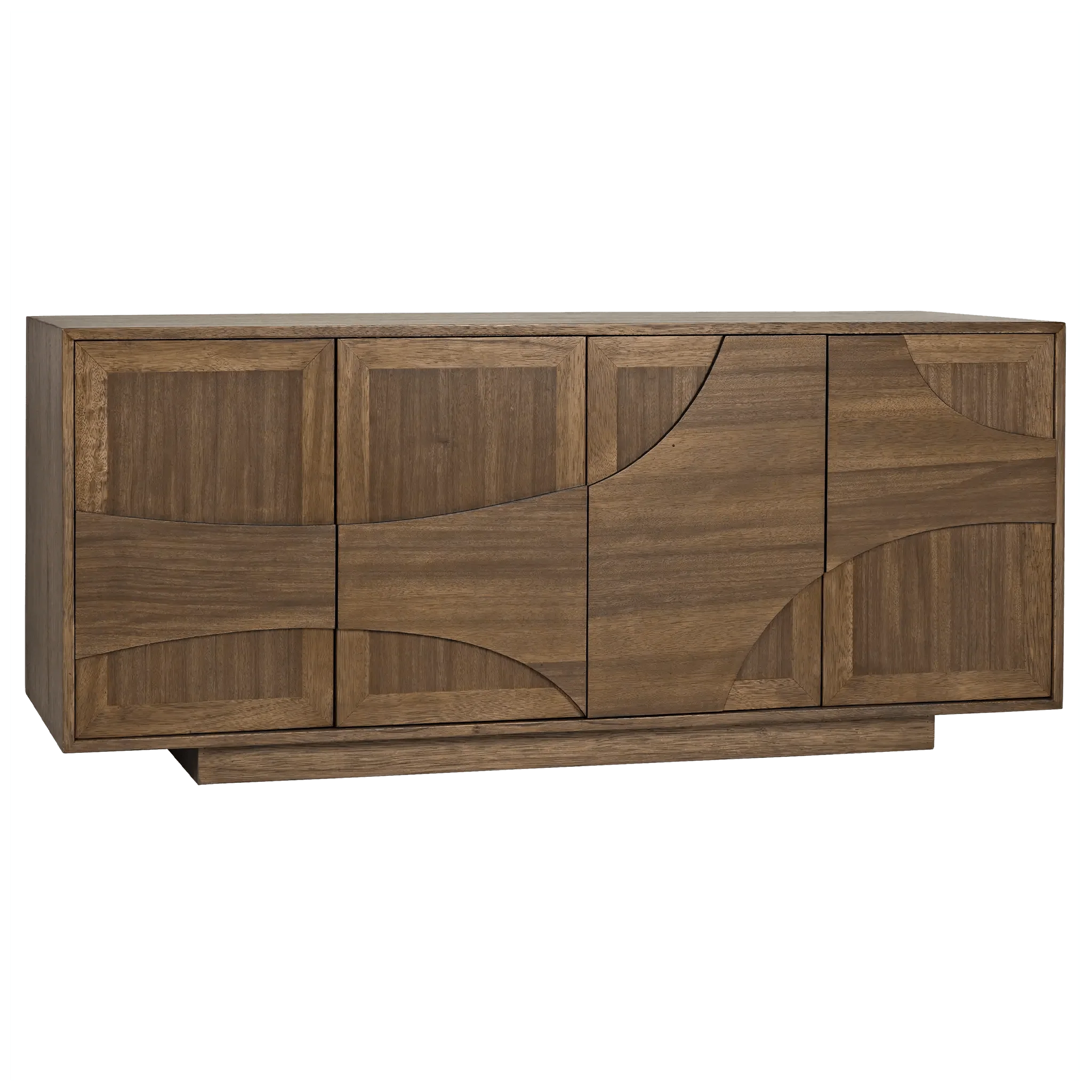 Collage Sideboard, Dark Walnut - Remutear
