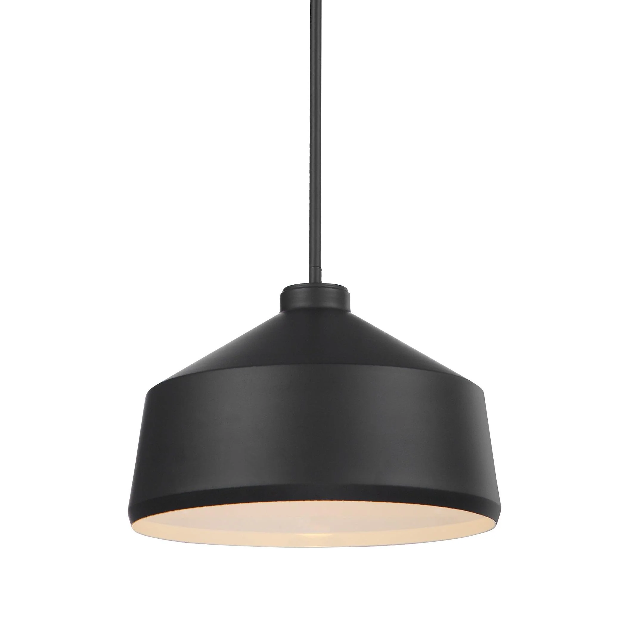 HOLGATE 1 LIGHT BLACK PENDANT - Remutear