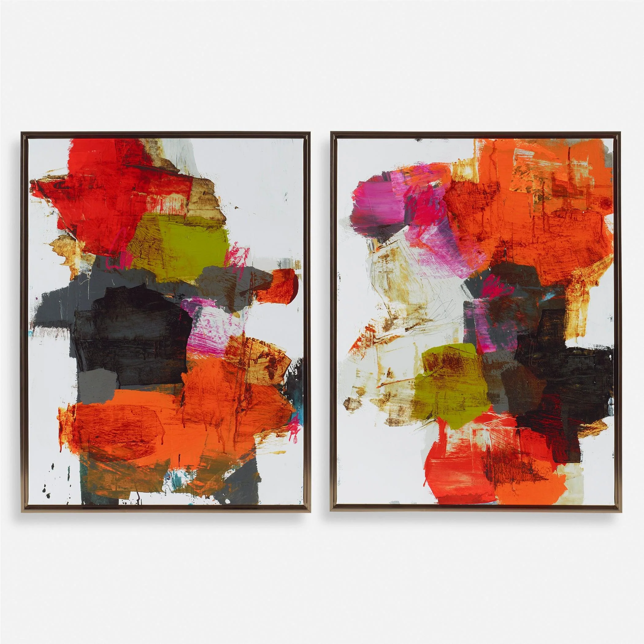 Tried And True Framed Abstract Art, S/2 - Remutear