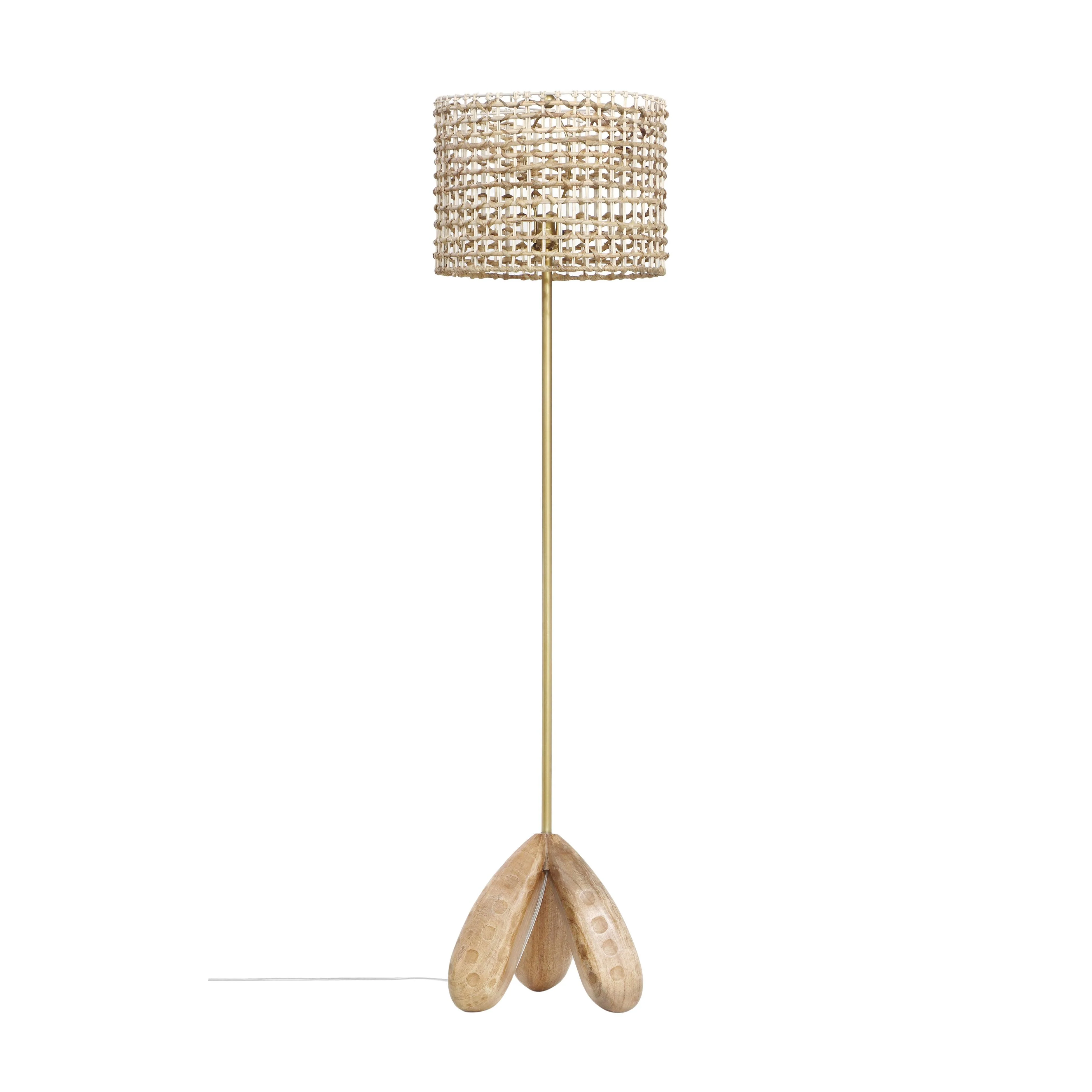 Alondra Wooden Floor Lamp - Remutear