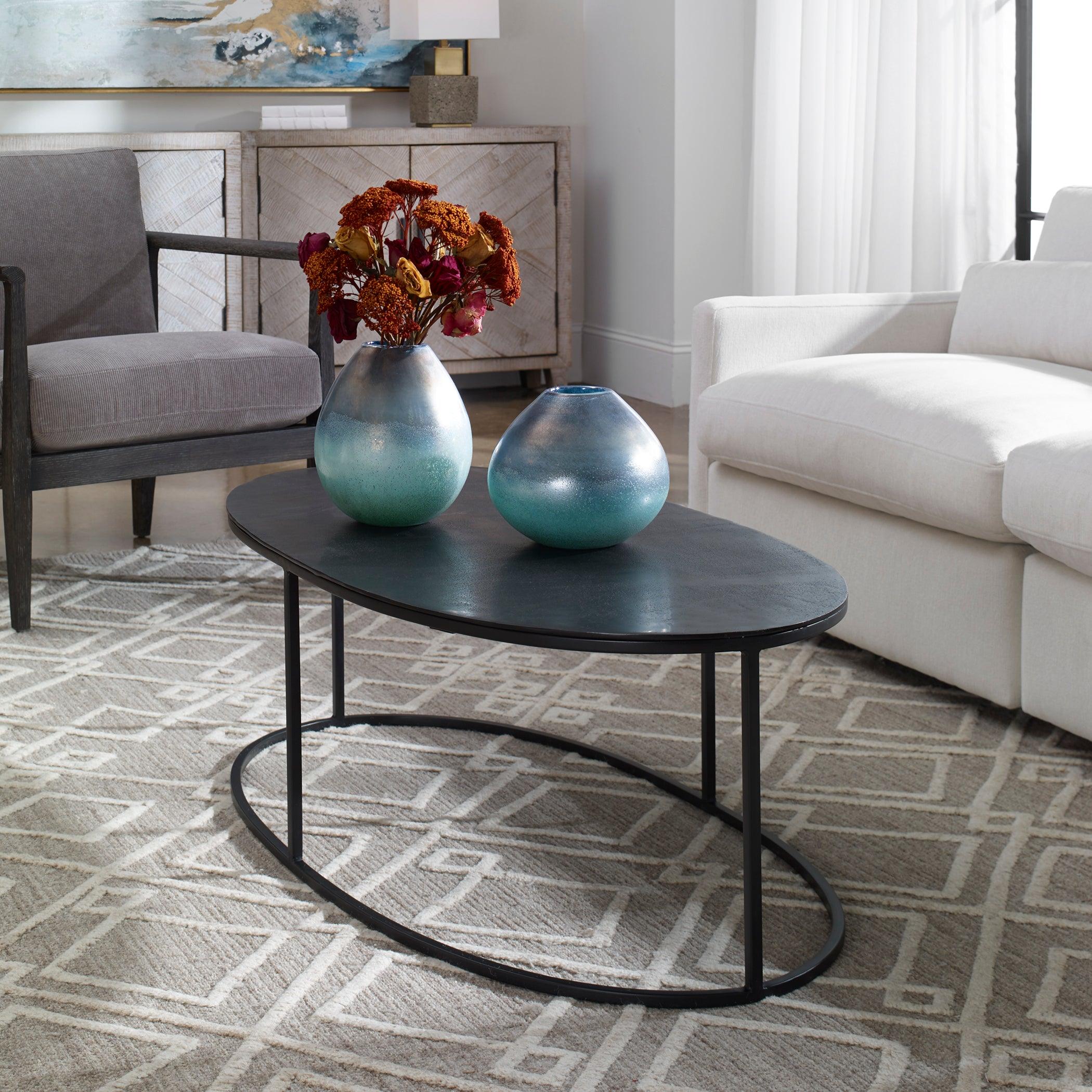 COREENE OVAL COFFEE TABLE - Remutear