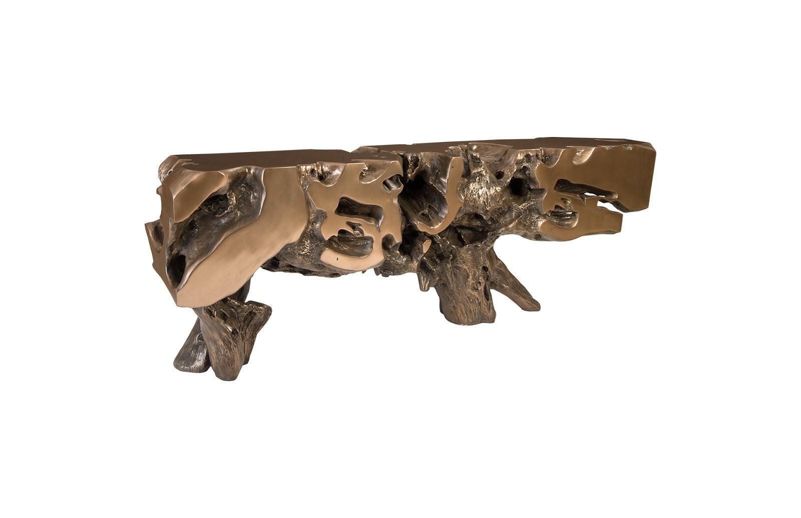 Freeform Console Table,Bronze , XL - Remutear