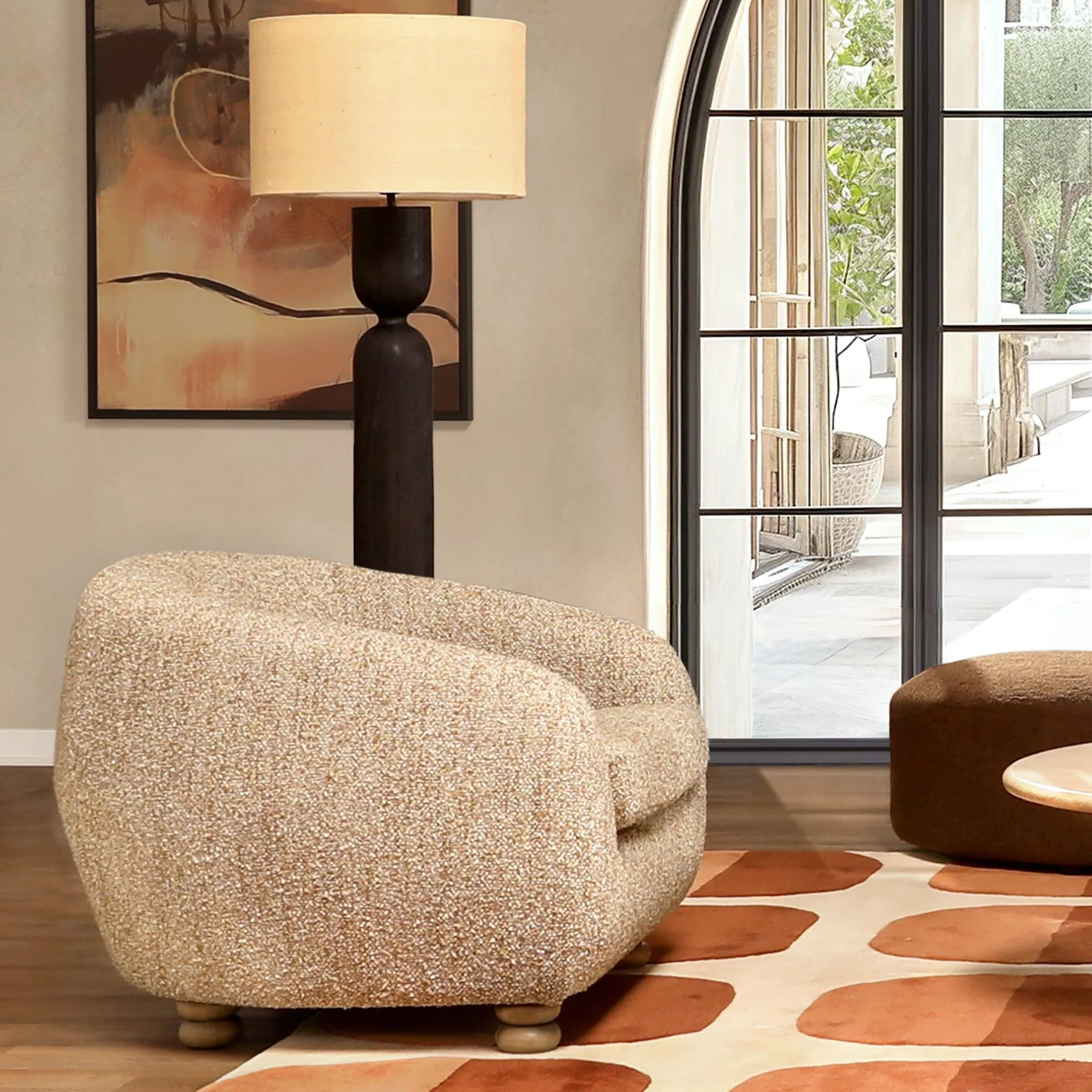 Margaret Occasional Chair Brown - Remutear