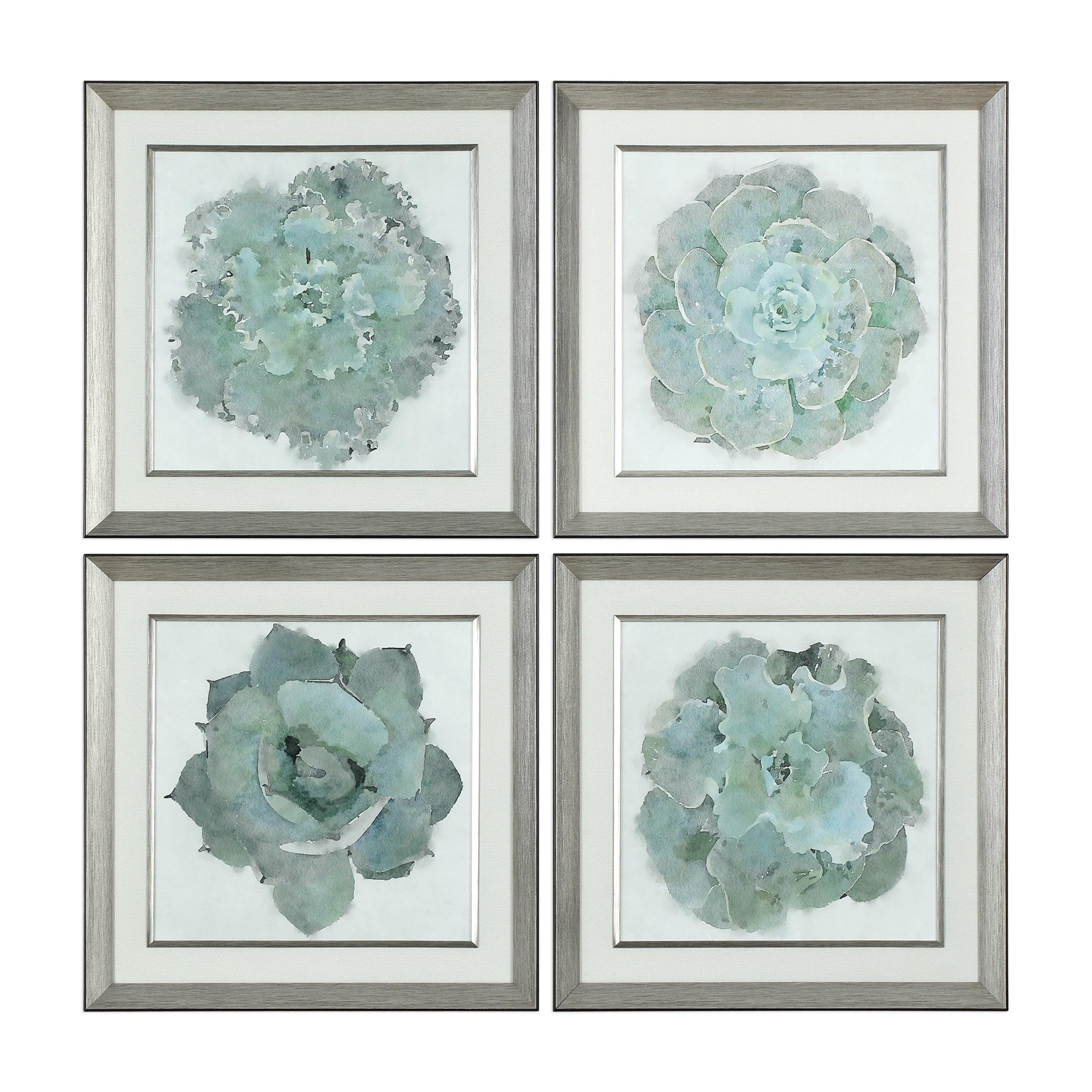 NATURAL BEAUTIES BOTANICAL PRINTS SET OF 4 - Remutear