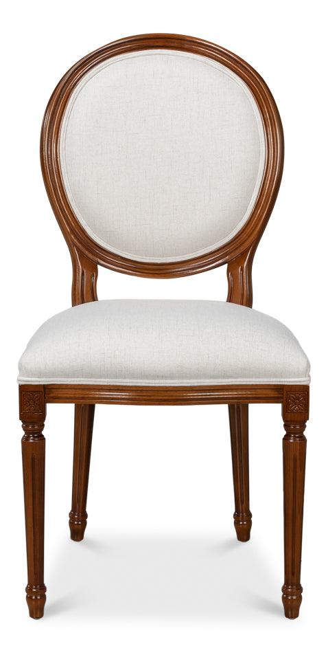 Hugo Oval Side Chair - Brown - Set of 2 - Remutear