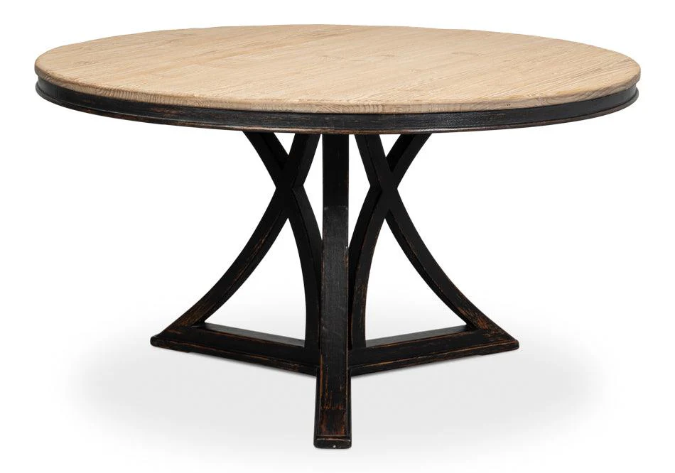 Flying Buttress Dining Table Ant. Black - Remutear