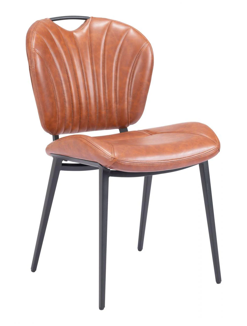 Terrence Dining Chair (Set of 2) Vintage Brown - Remutear
