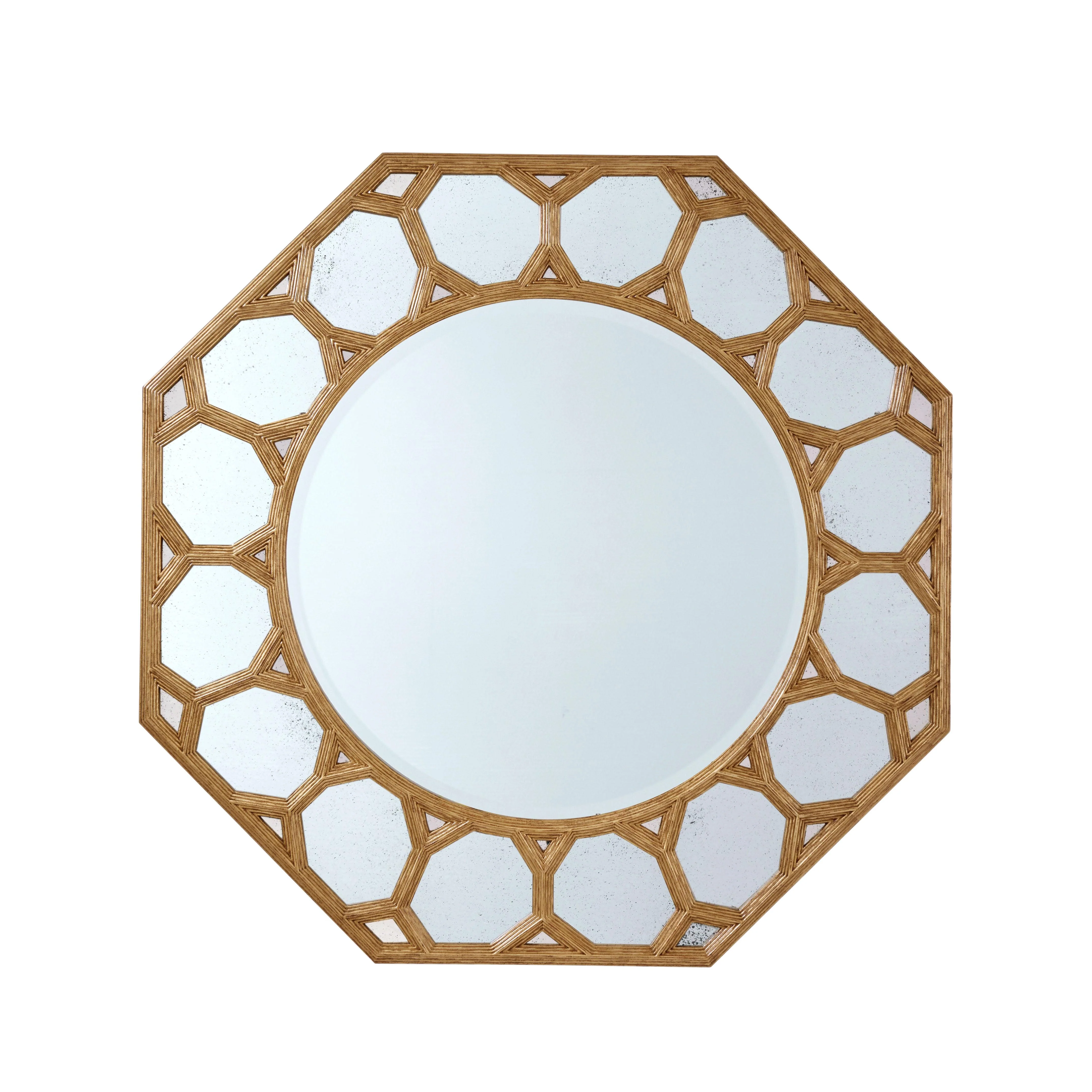 Esme Octagonal Wall Mirror - Remutear