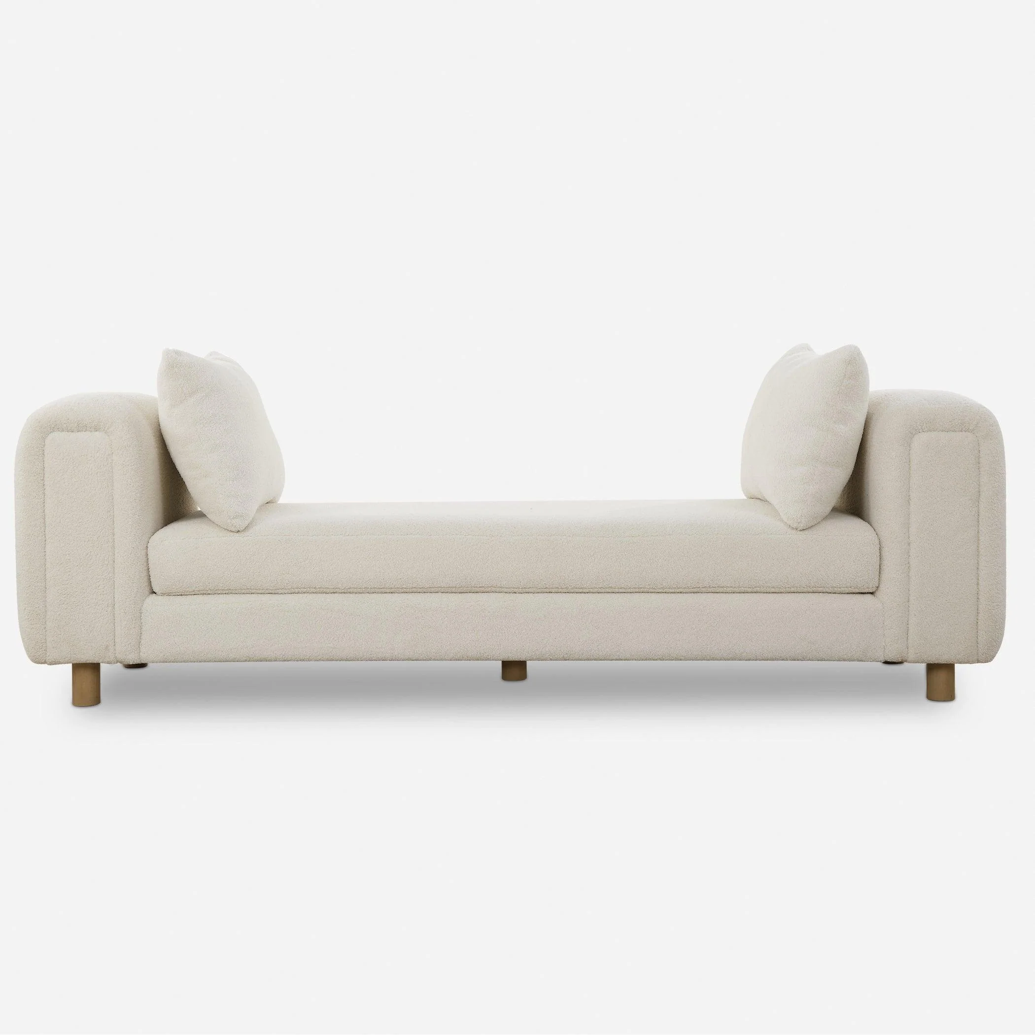 Repose Oversized Ivory Bench - Remutear