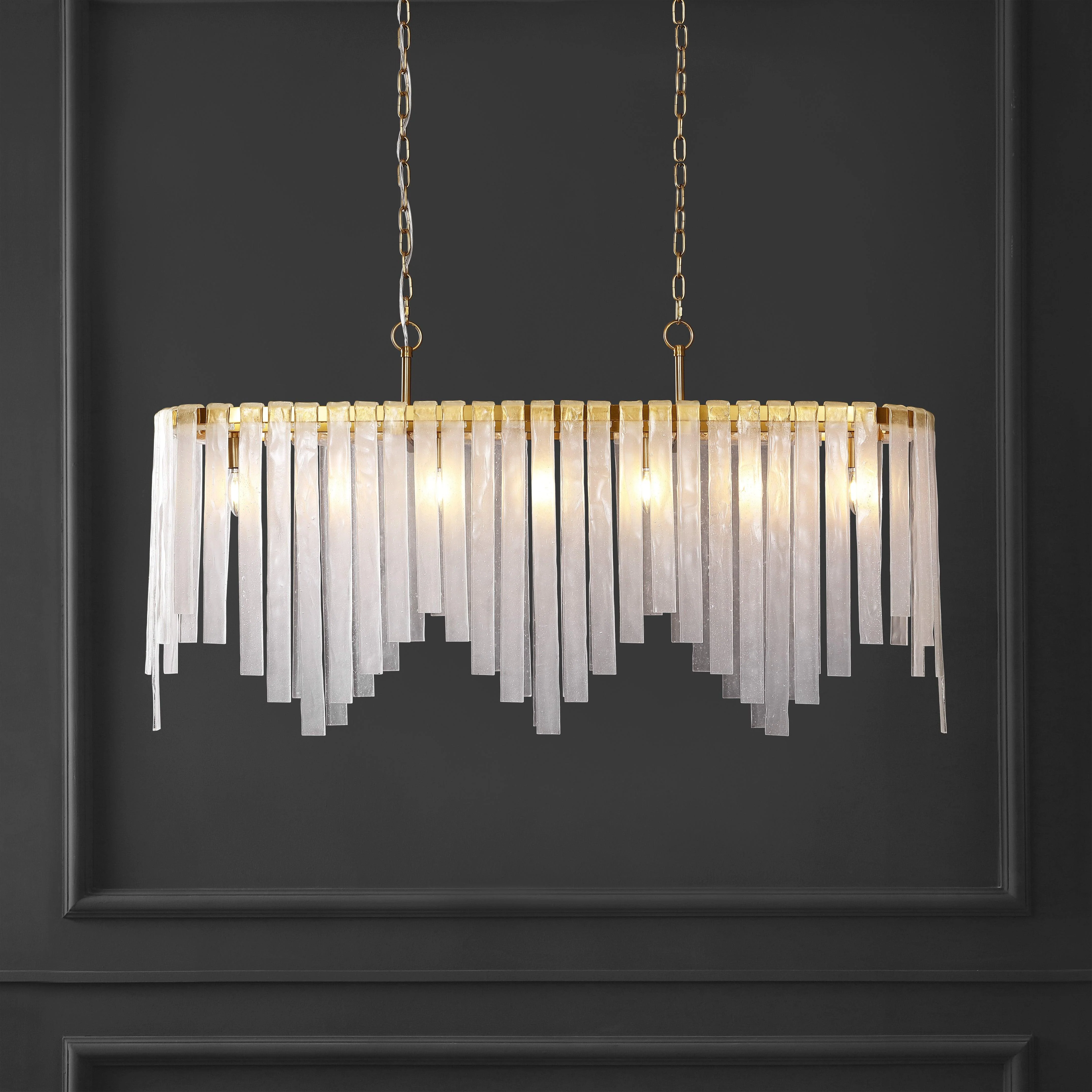 ROSALANA GLASS CHANDELIER - Remutear