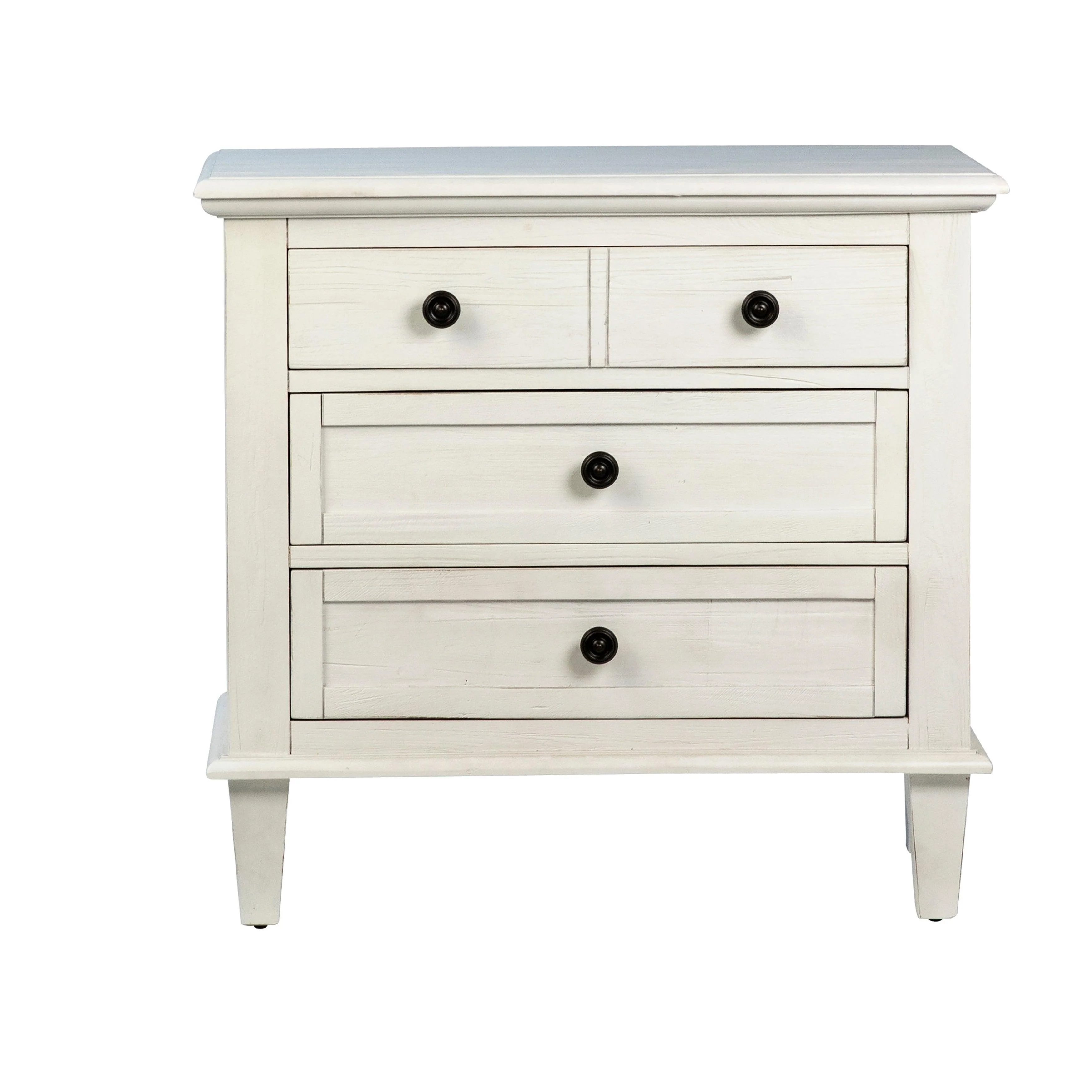 Luca Nightstand With 3 Drawers - Remutear