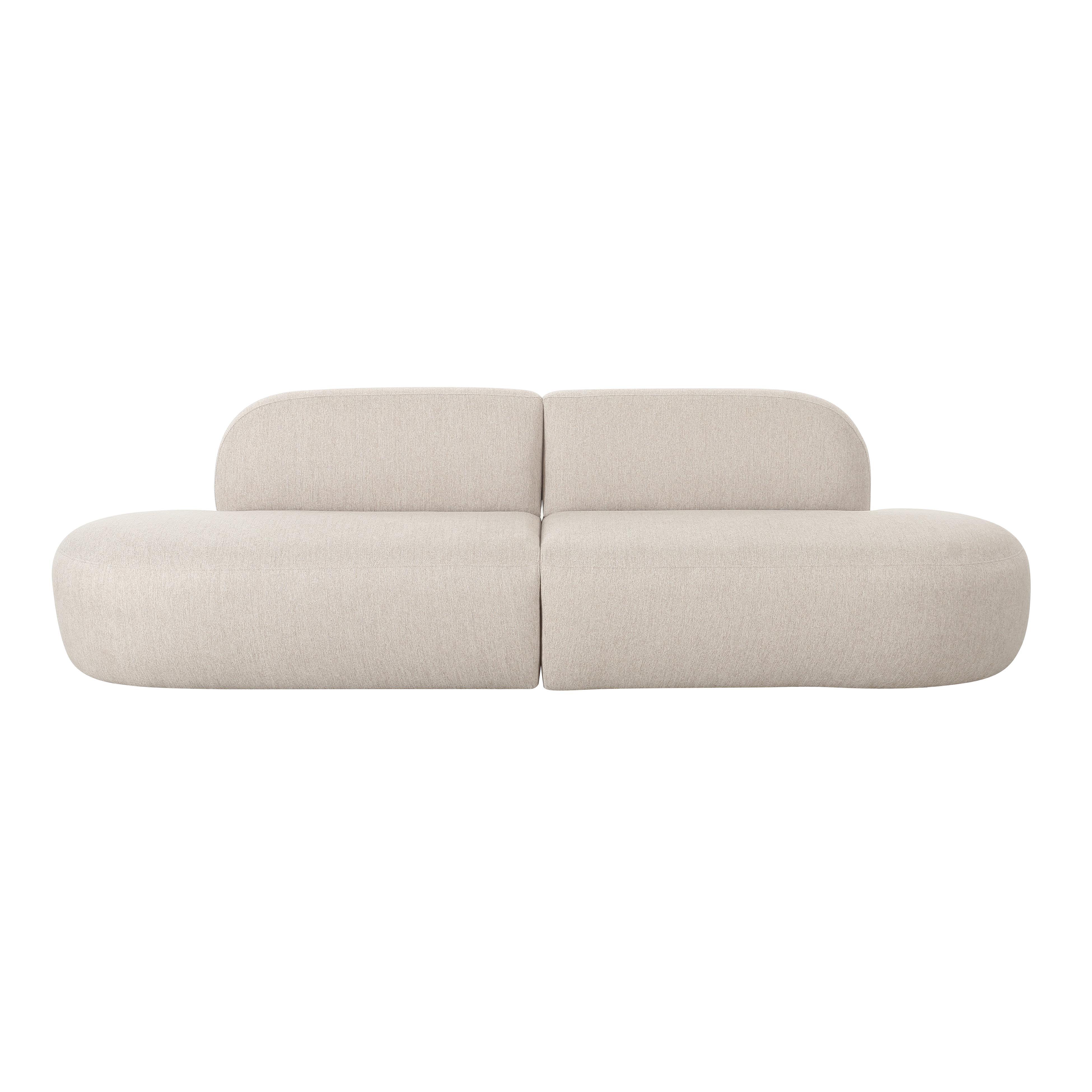Broohah Beige Linen Sofa - Remutear