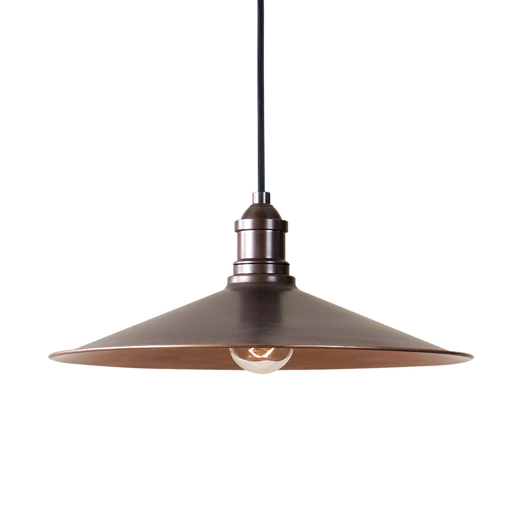 BARNSTEAD 1 LIGHT COPPER PENDANT - Remutear