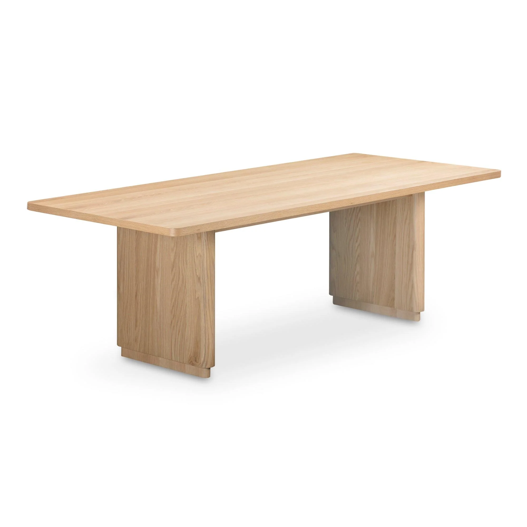 Round Off Dining Table Small Oak - Remutear