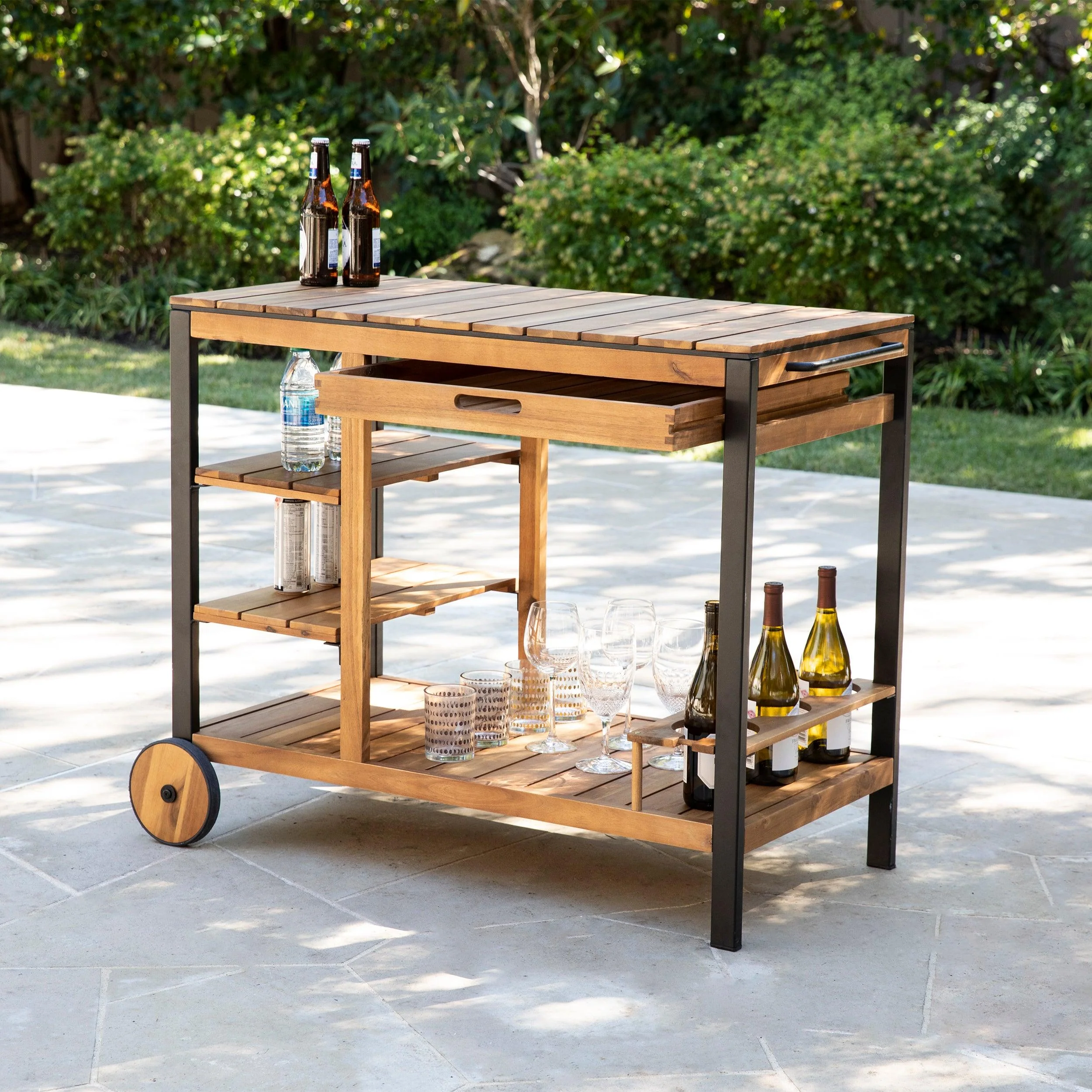 Murcott Outdoor Bar Cart - Remutear