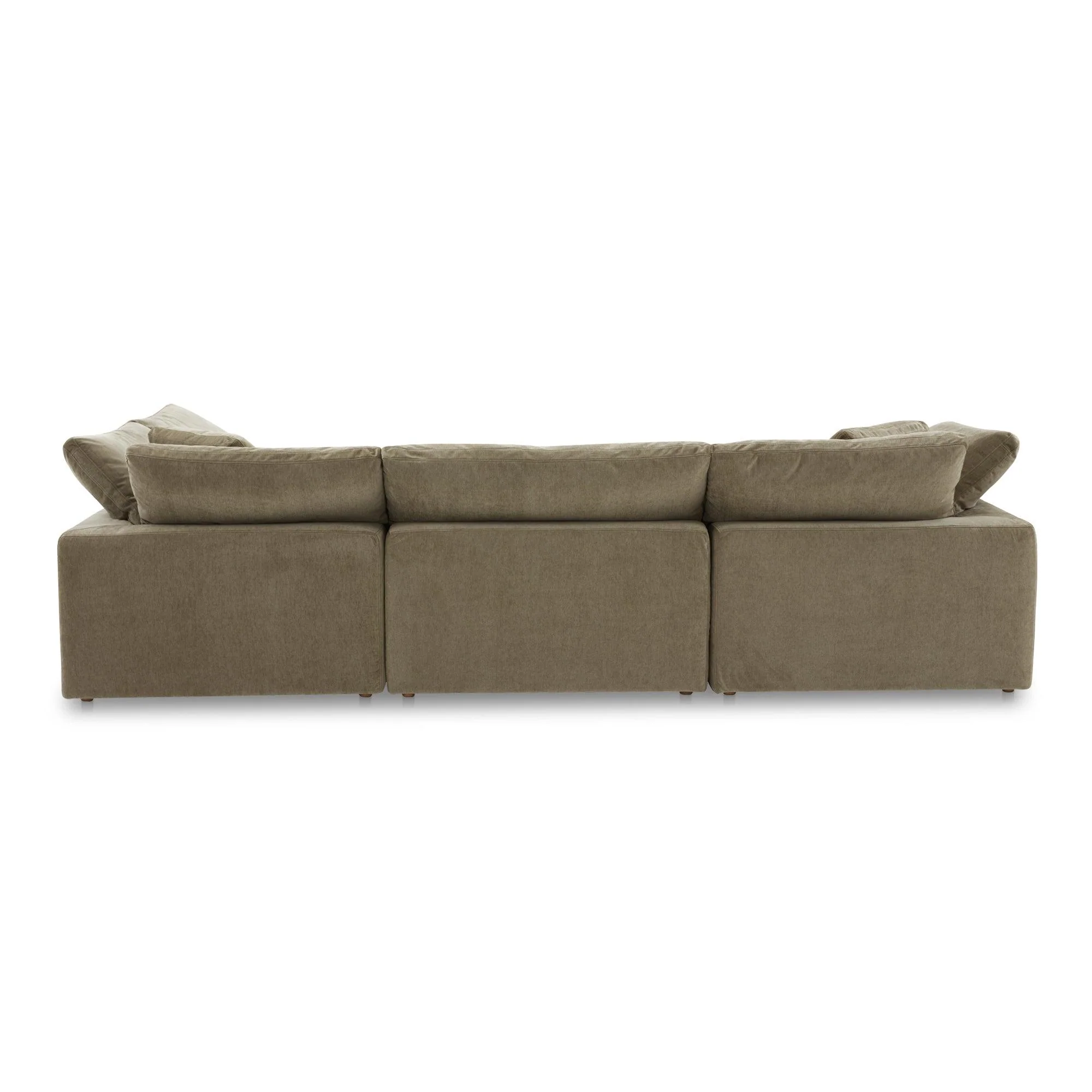 Clay Dream Modular Sectional Performance Fabric Desert Sage - Remutear