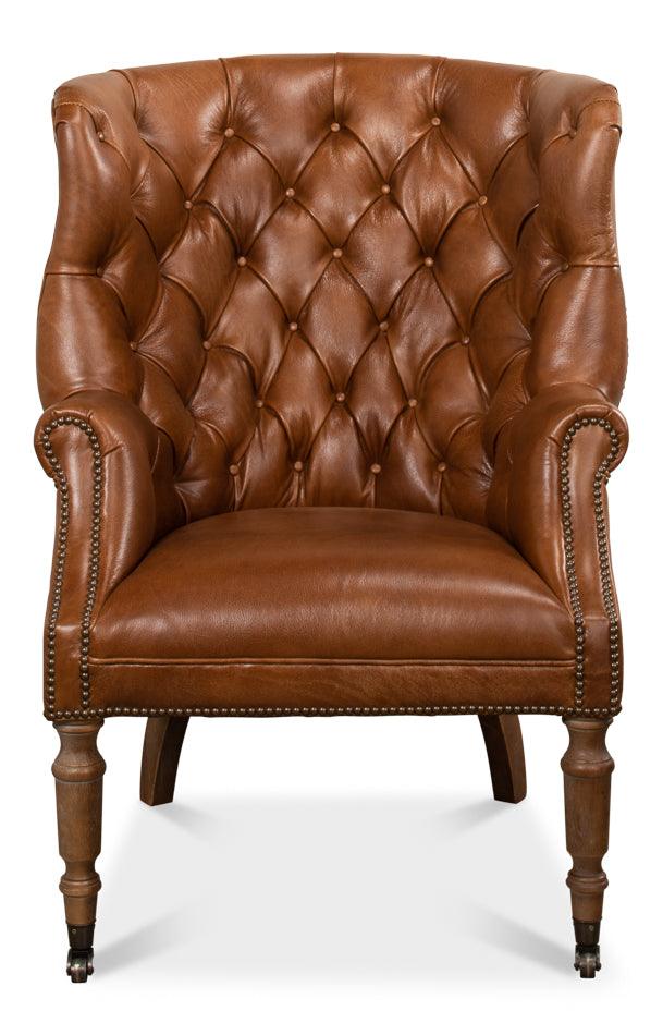 Welsh Leather Chair - Remutear