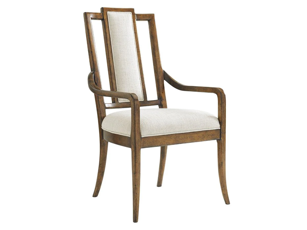 Bali Hai St. Barts Splat Back Arm Chair - Remutear