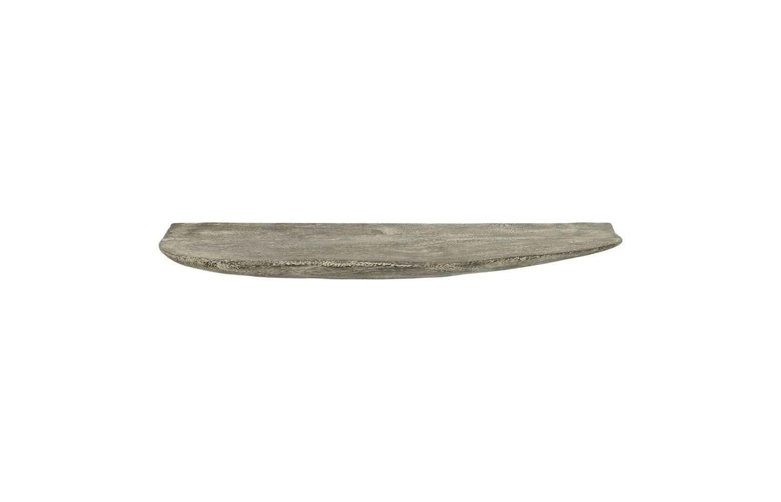 Floating Wall Shelf, Gray Stone, Small - Remutear