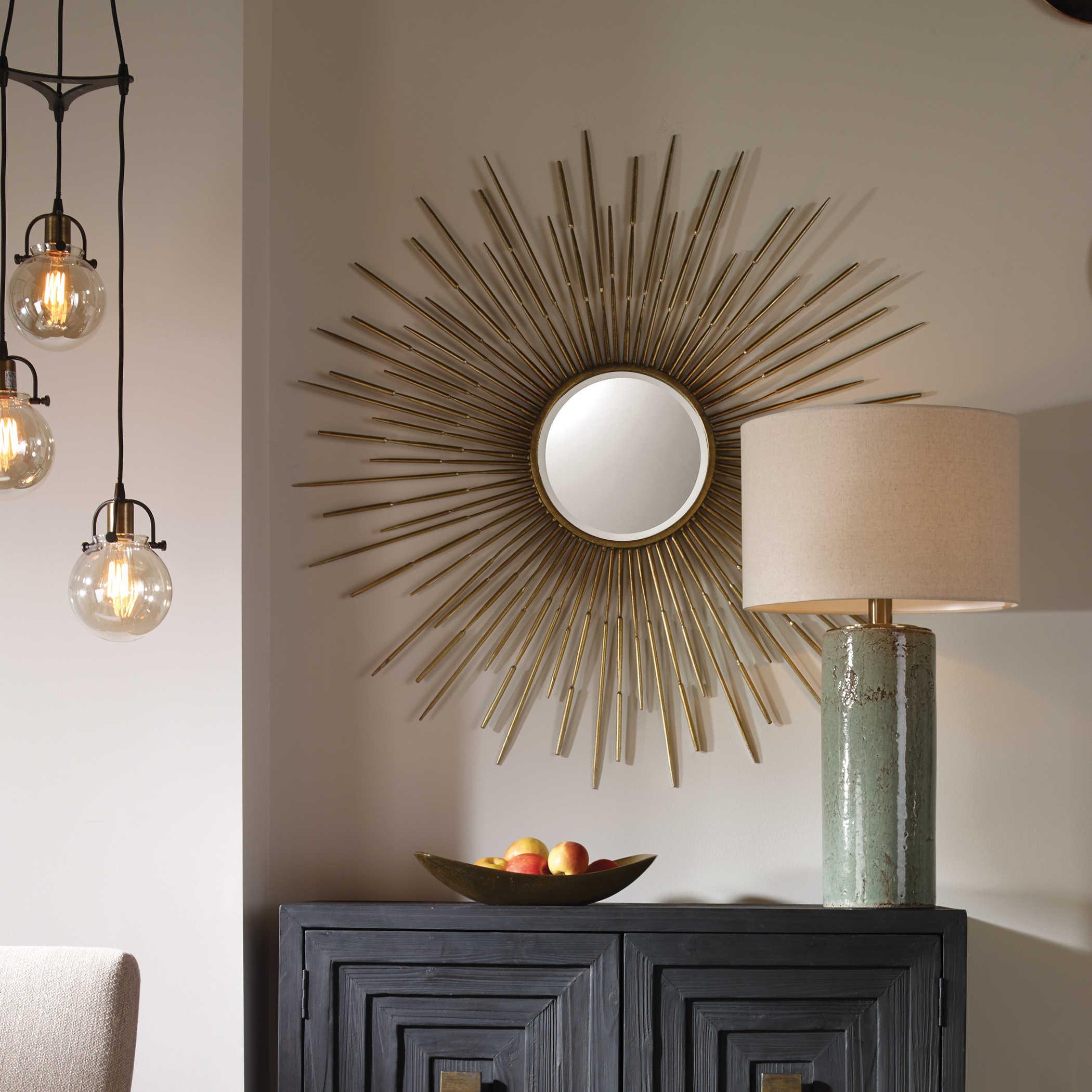 GOLDEN RAYS STARBURST MIRROR - Remutear