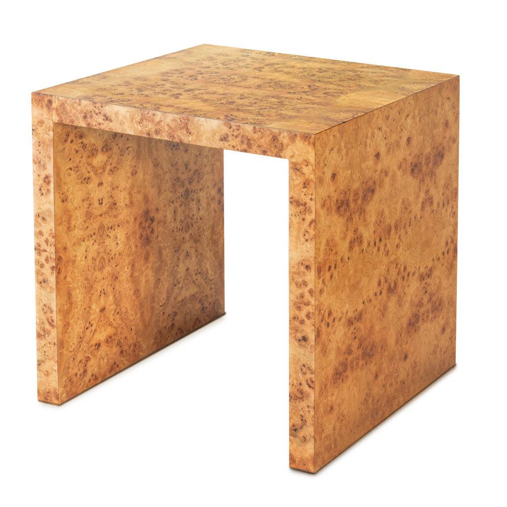 Quincy End Table Burl Wood - Remutear