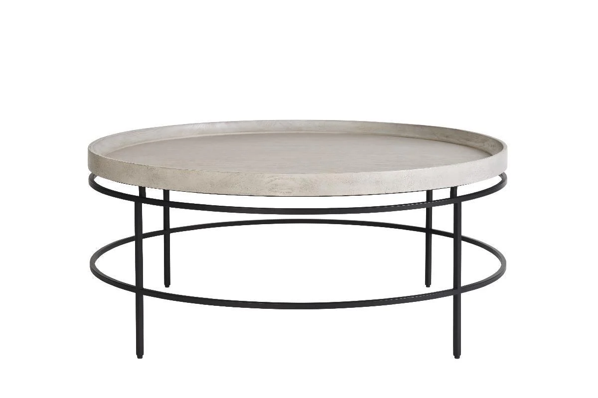 Coalesce Round Tray Top Cocktail Table - Remutear