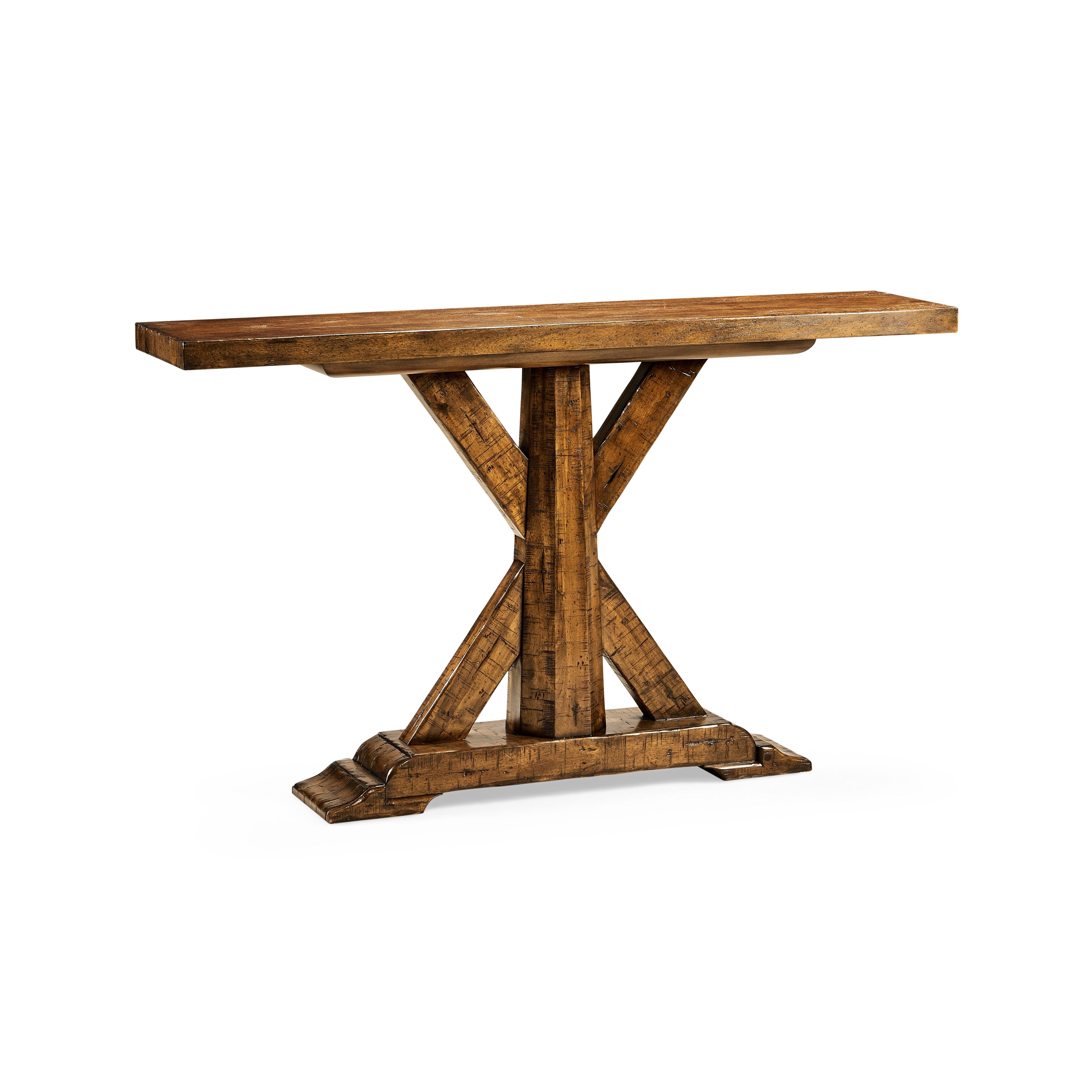 Casually Country Rectangular Console Table - Remutear
