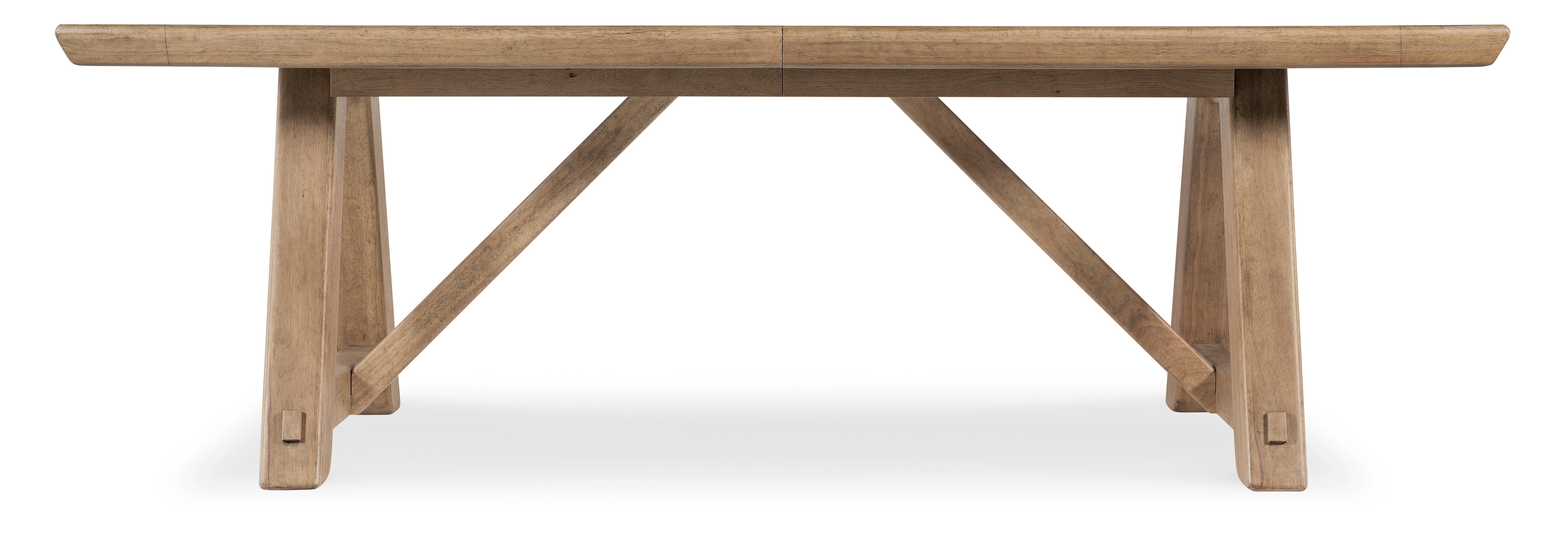 Vineyard Row Rectangle Dining Table with Two 20-inch Leaves - Remutear
