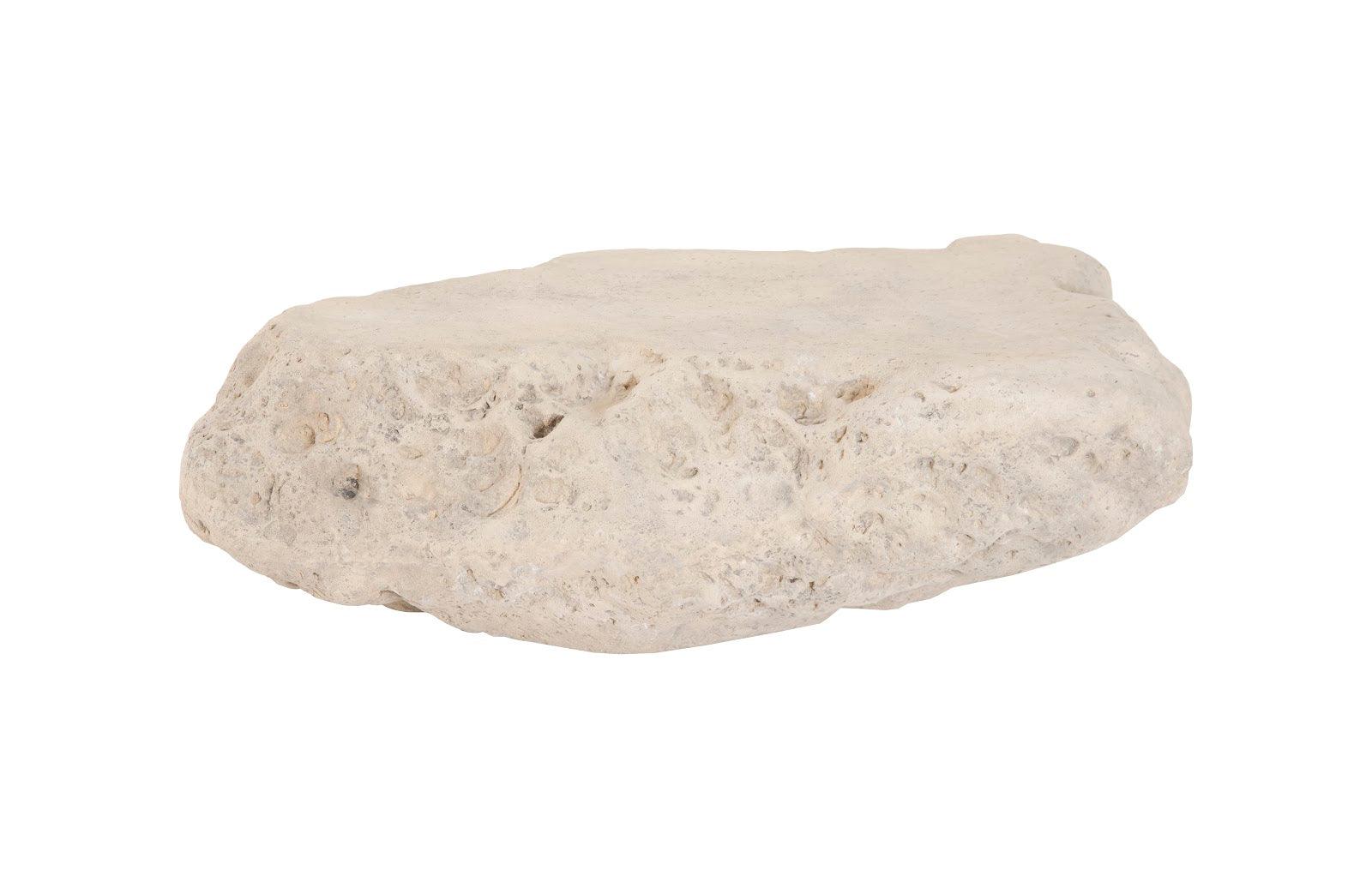 Cast Boulder Coffee Table Roman Stone, LG - Remutear