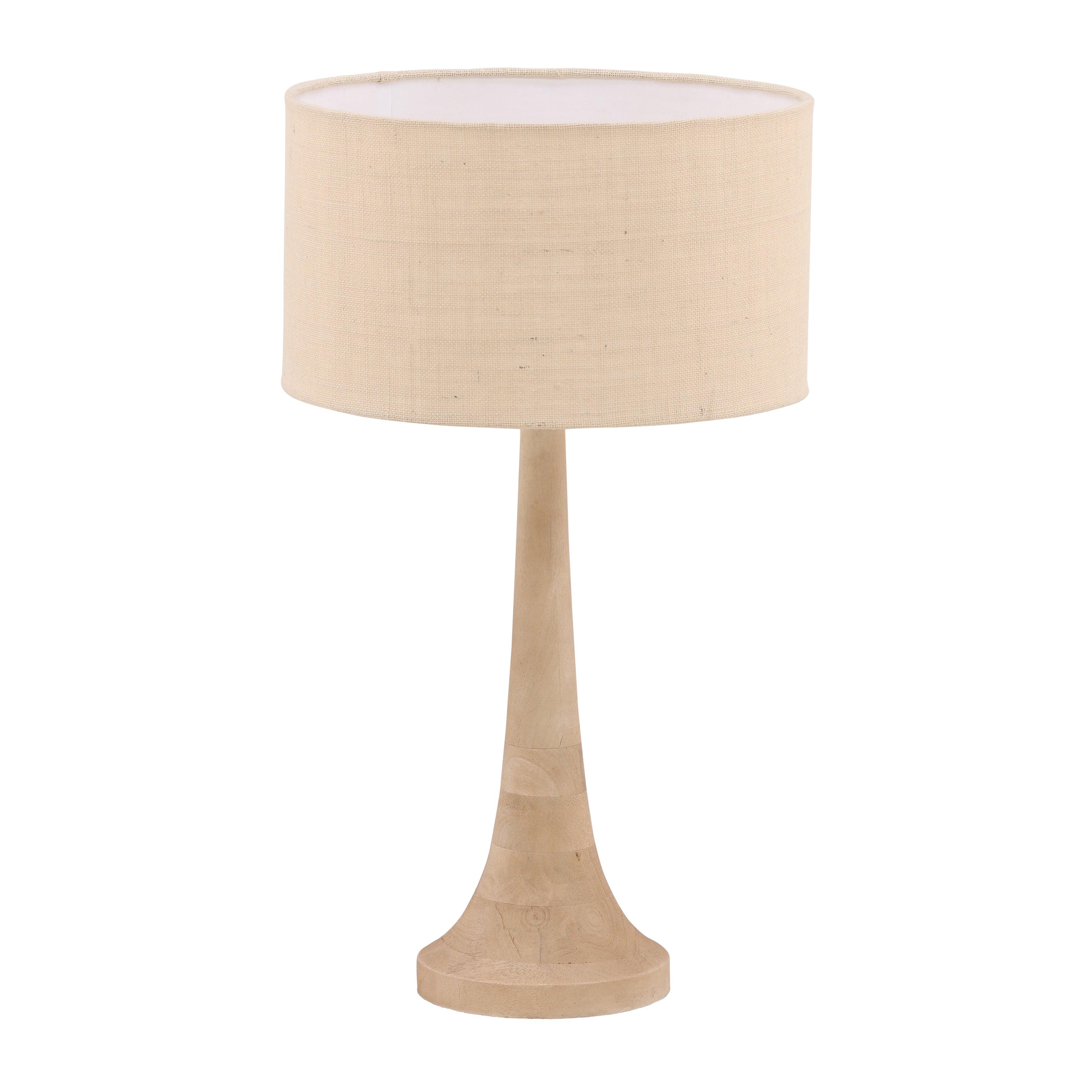 Charlina Table Lamp Natural Brown - Remutear