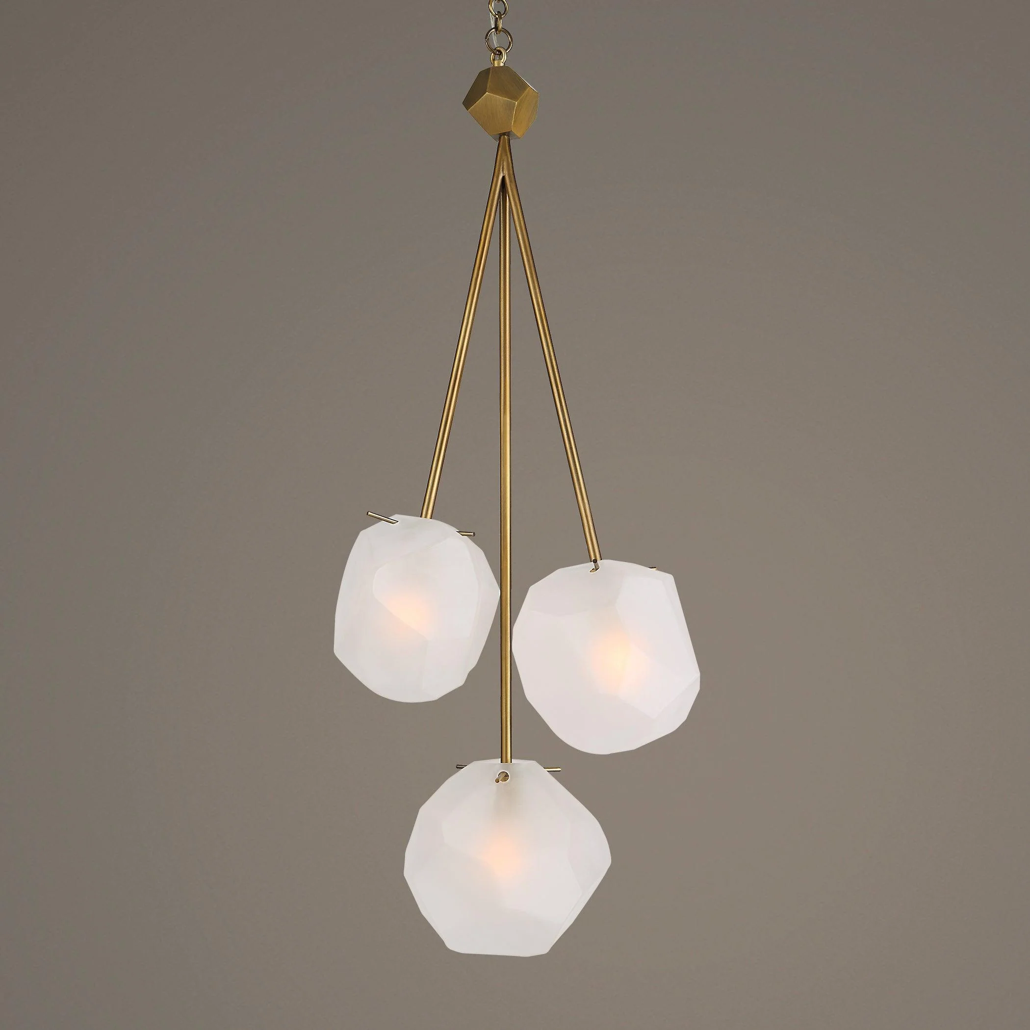 Geodesic 3 Light Pendant - Remutear