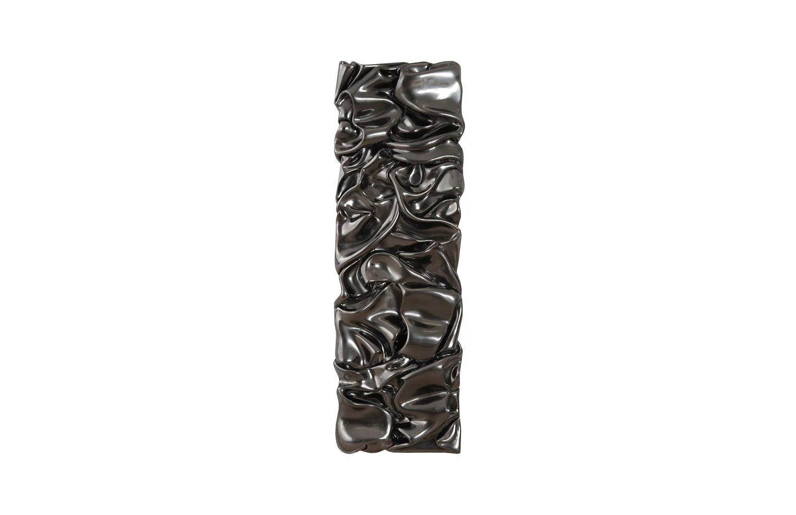 Drape Wall Art, Liquid Silver - Remutear