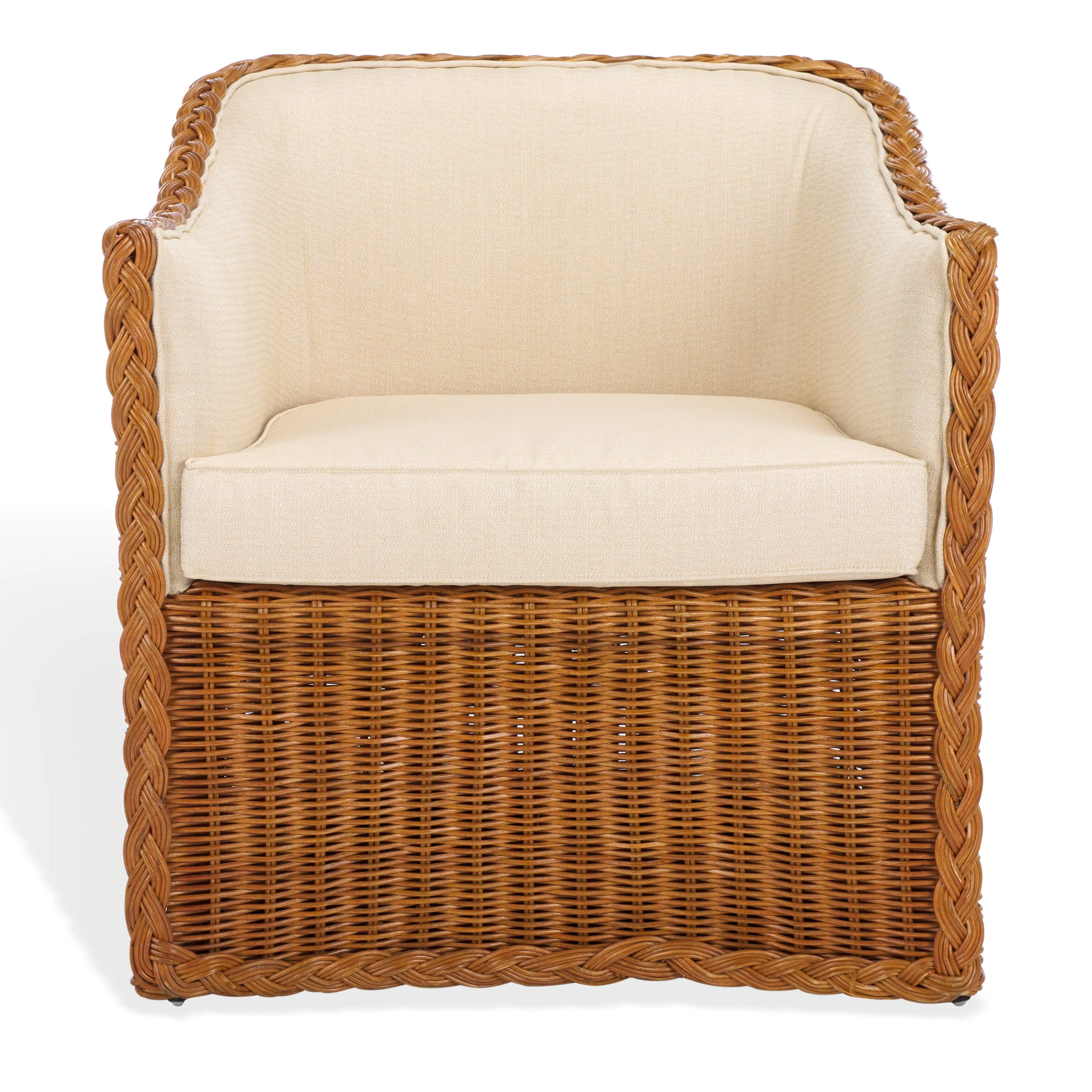 SHARON RATTAN ACCENT CHAIR - Remutear