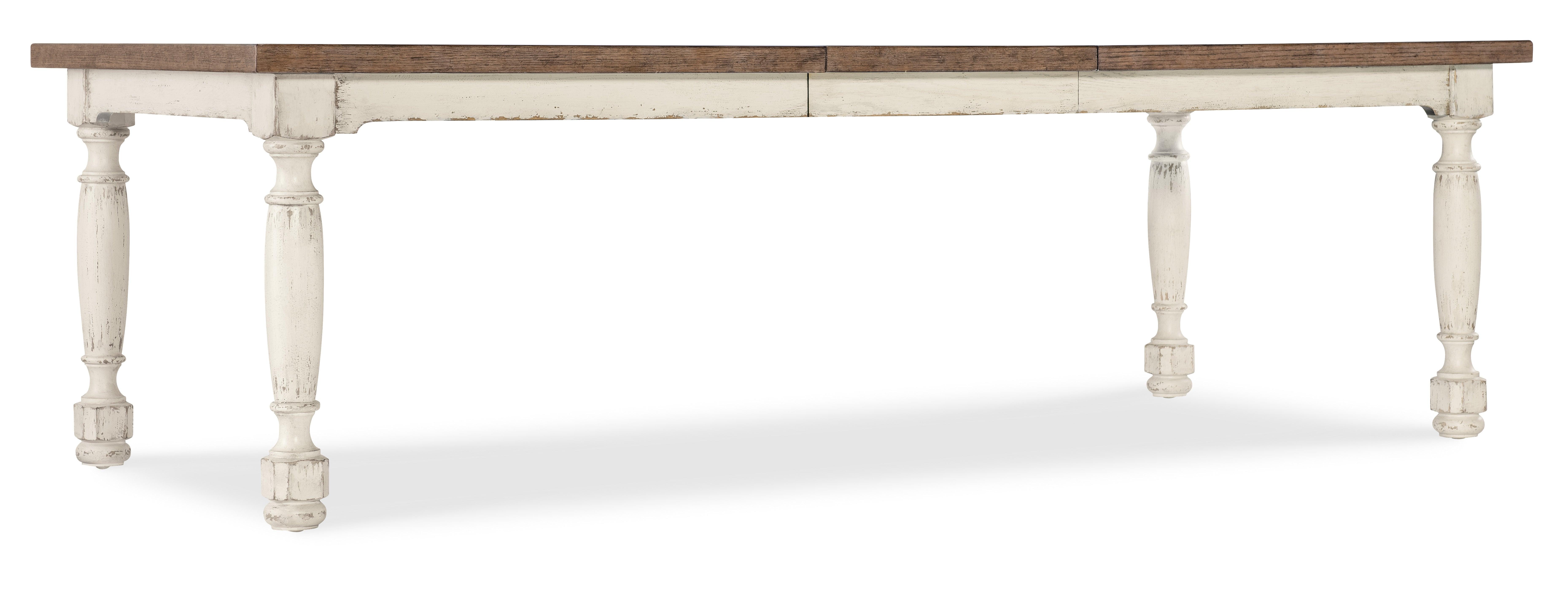 Americana Leg Dining Table w/1-22in leaf - Daisy - Remutear
