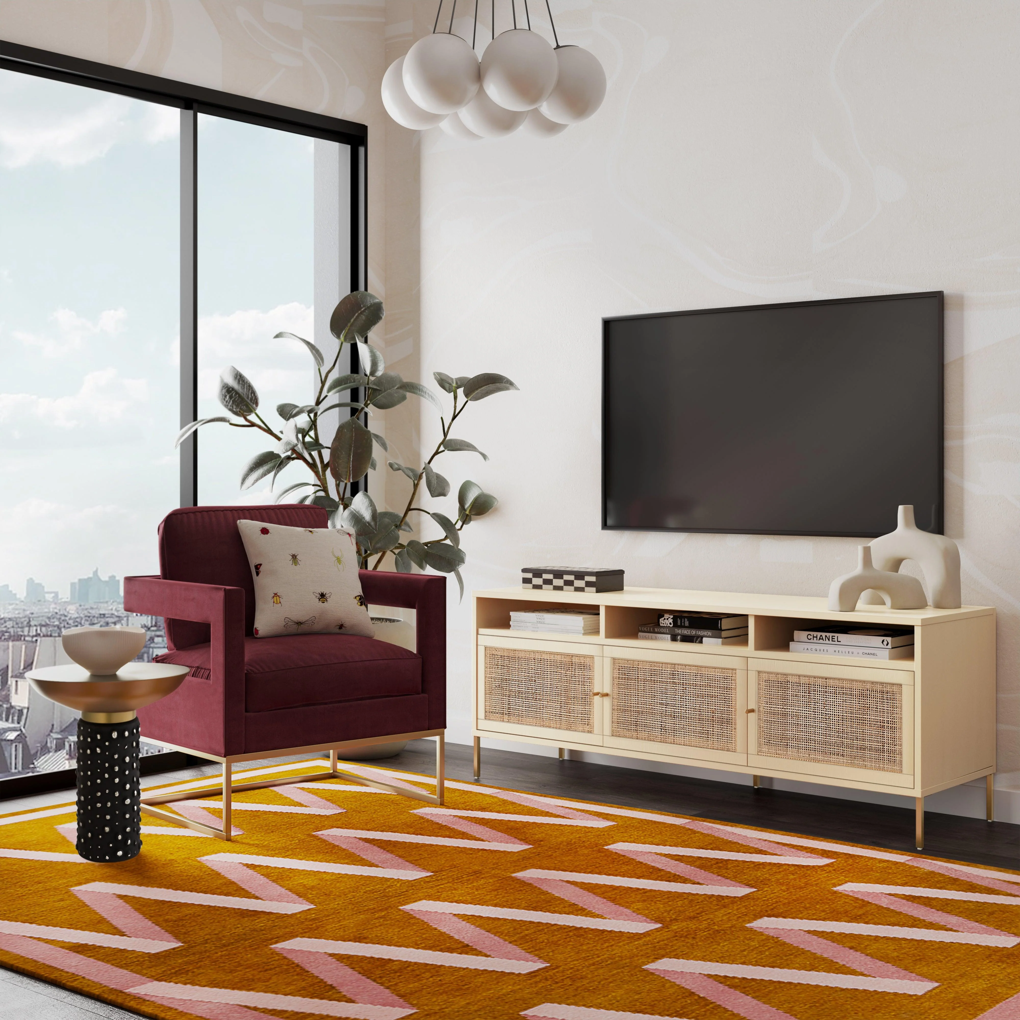 Sierra Buttermilk Media Console - Remutear