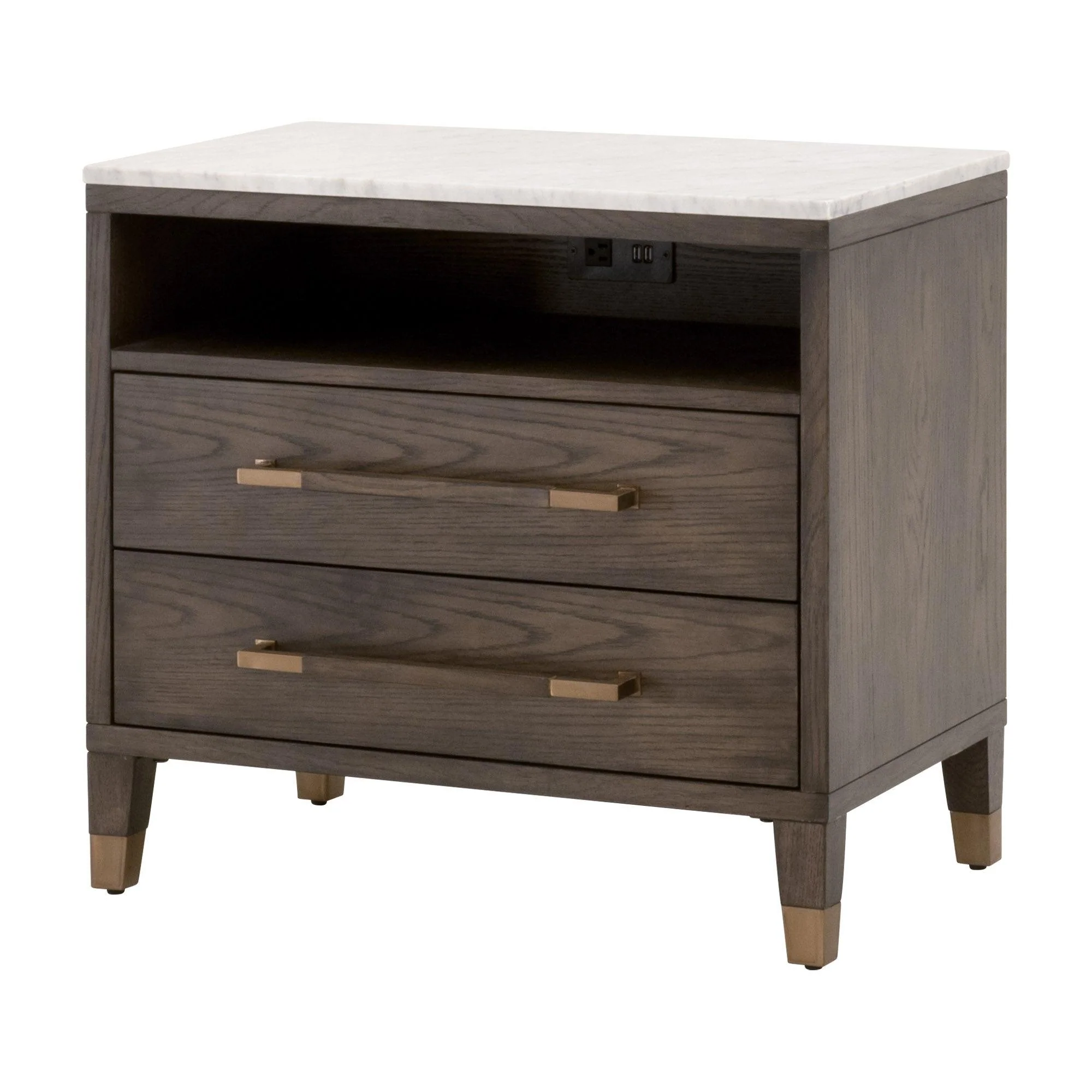 Cambria 2-Drawer Nightstand - Remutear