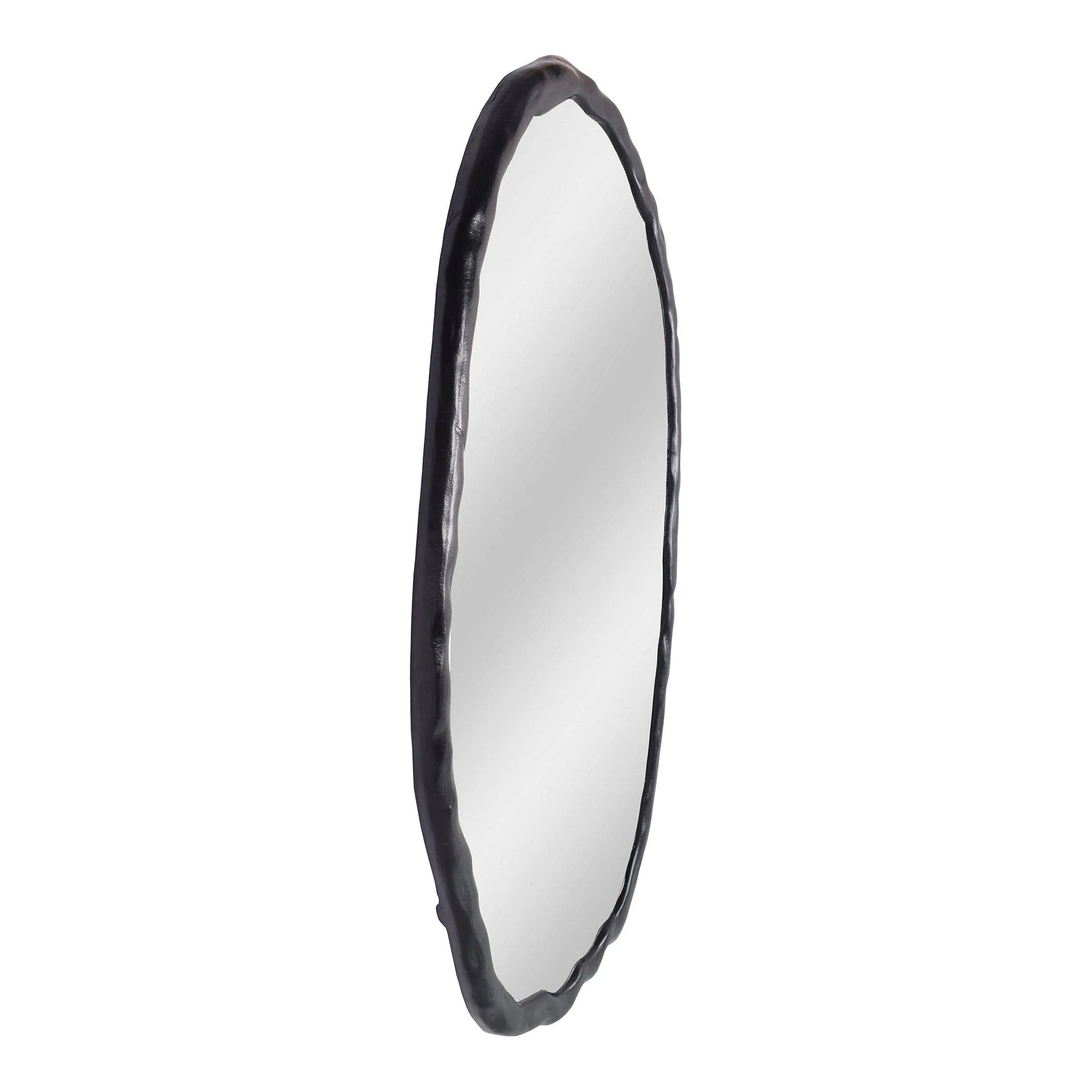 Foundry Mirror Oval Black - Remutear