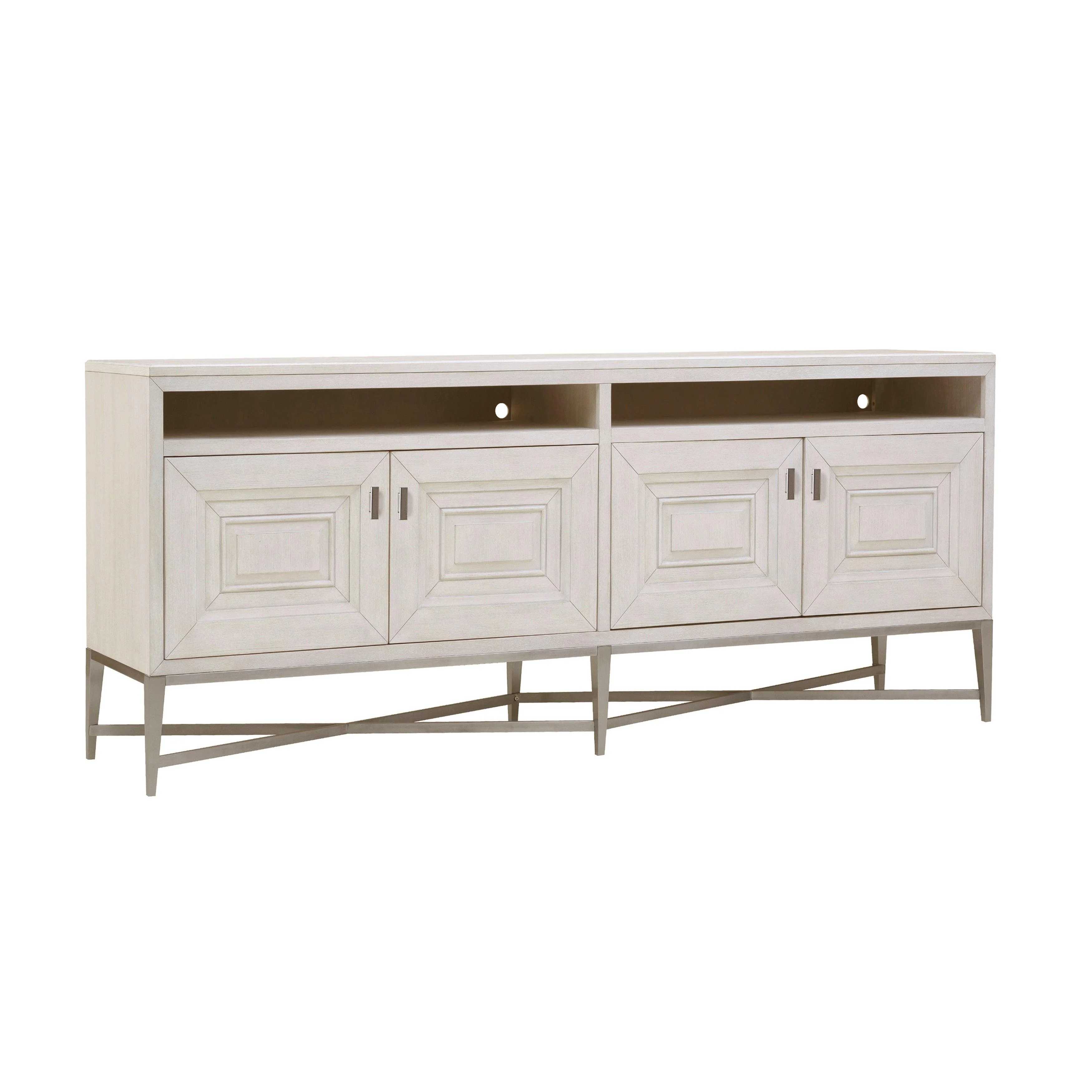Ashby Place 4-Door Server with Open Shelves - Remutear