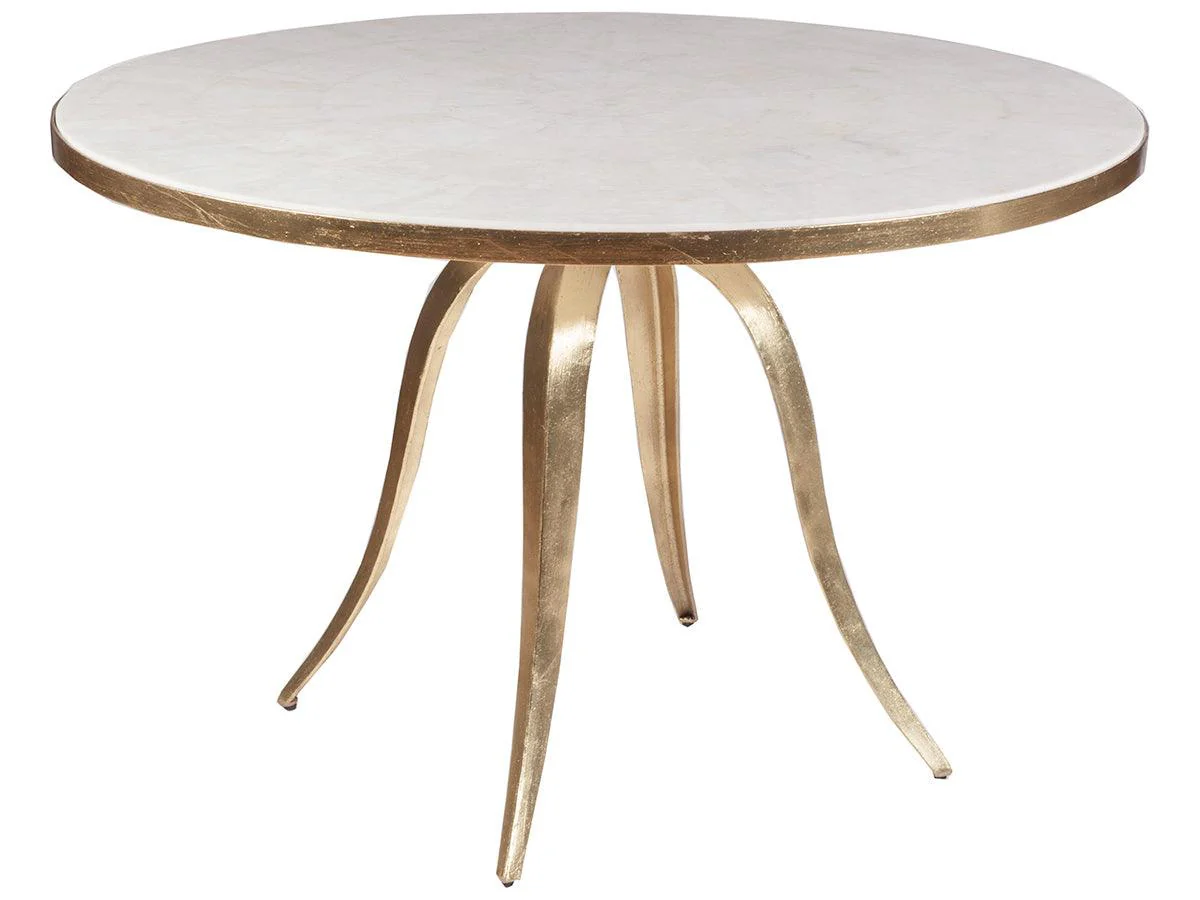 Signature Designs Crystal Stone Round Dining Table - Remutear