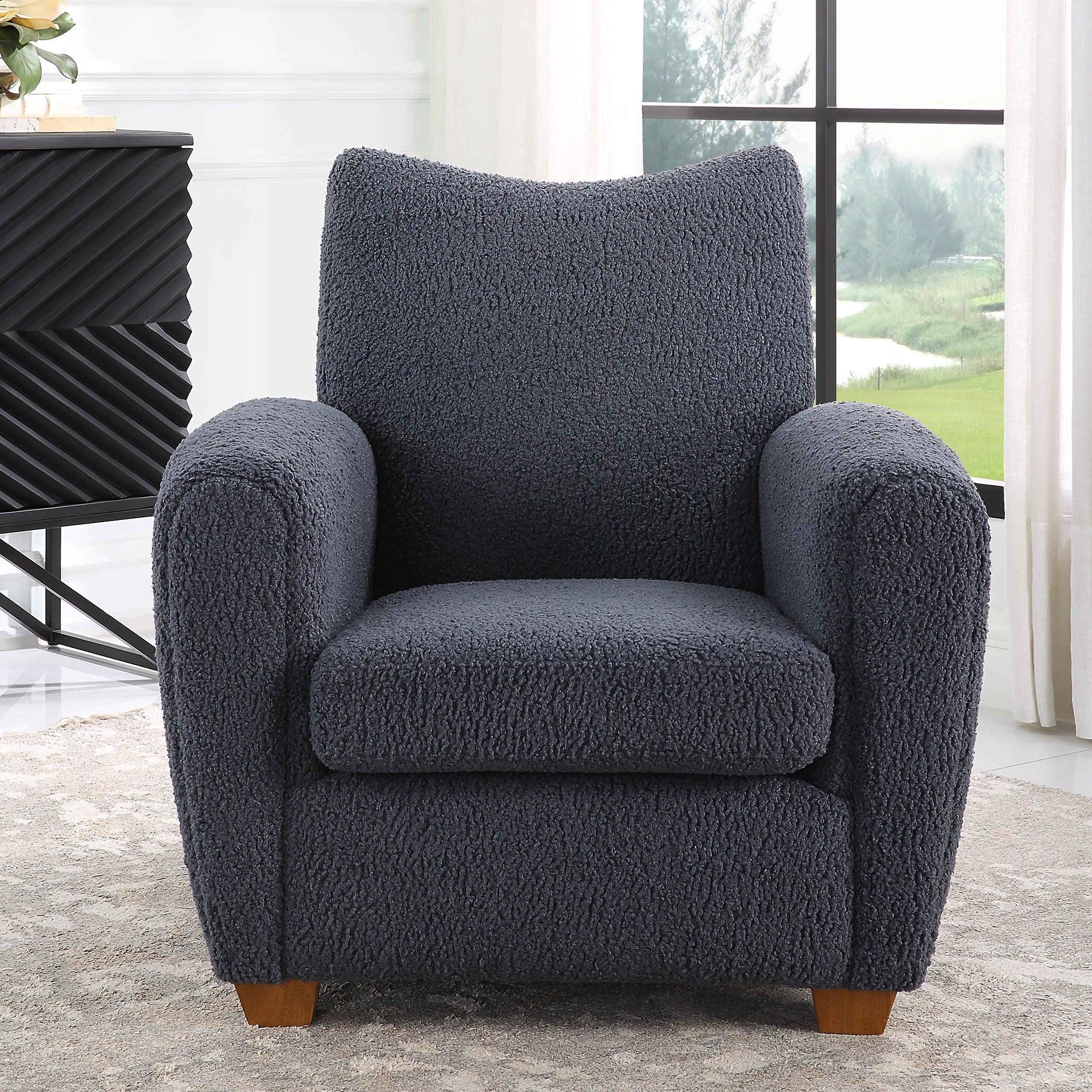 Teddy Slate Accent Chair - Remutear