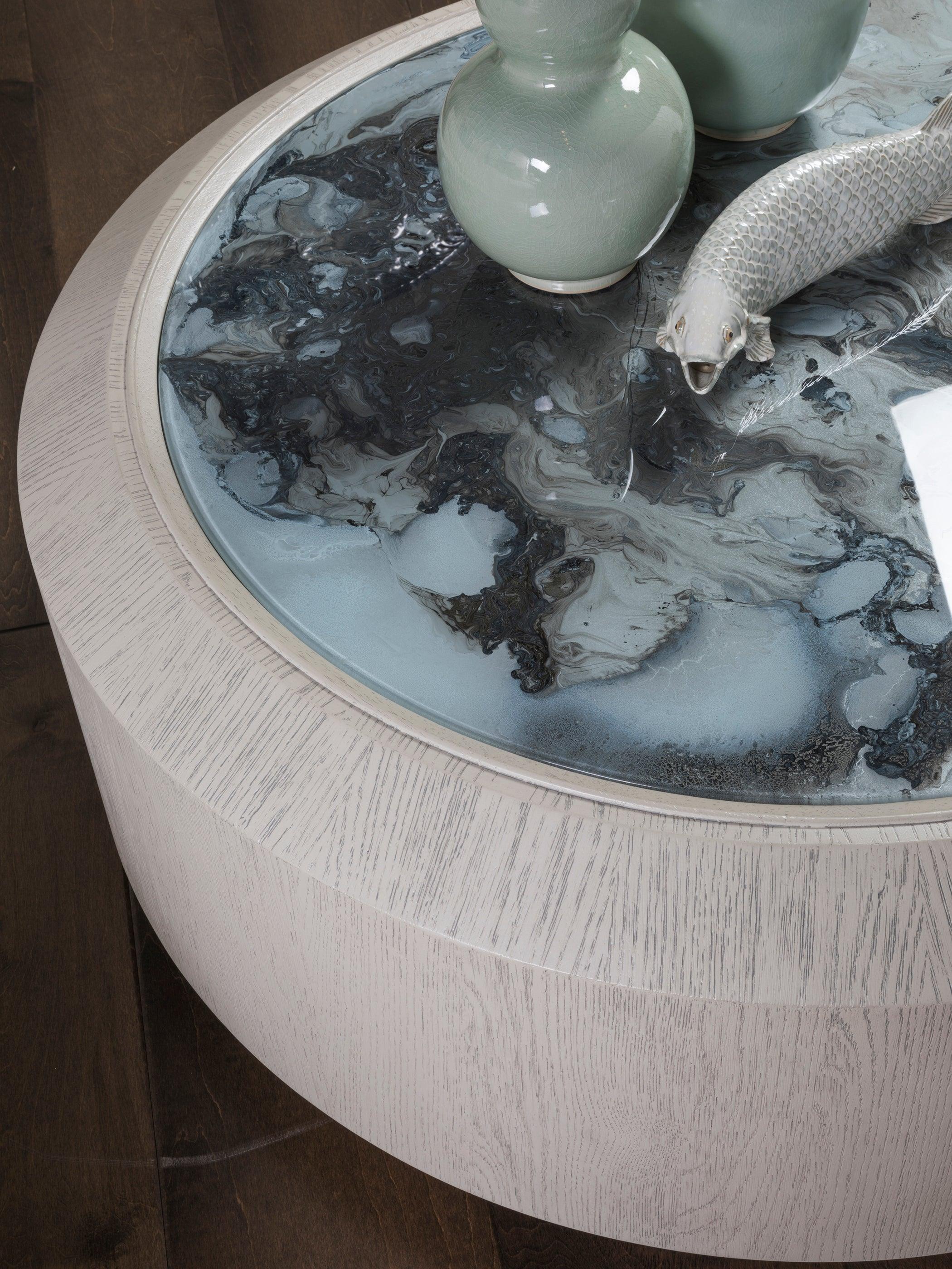 Signature Designs Metaphor Round Cocktail Table - Remutear