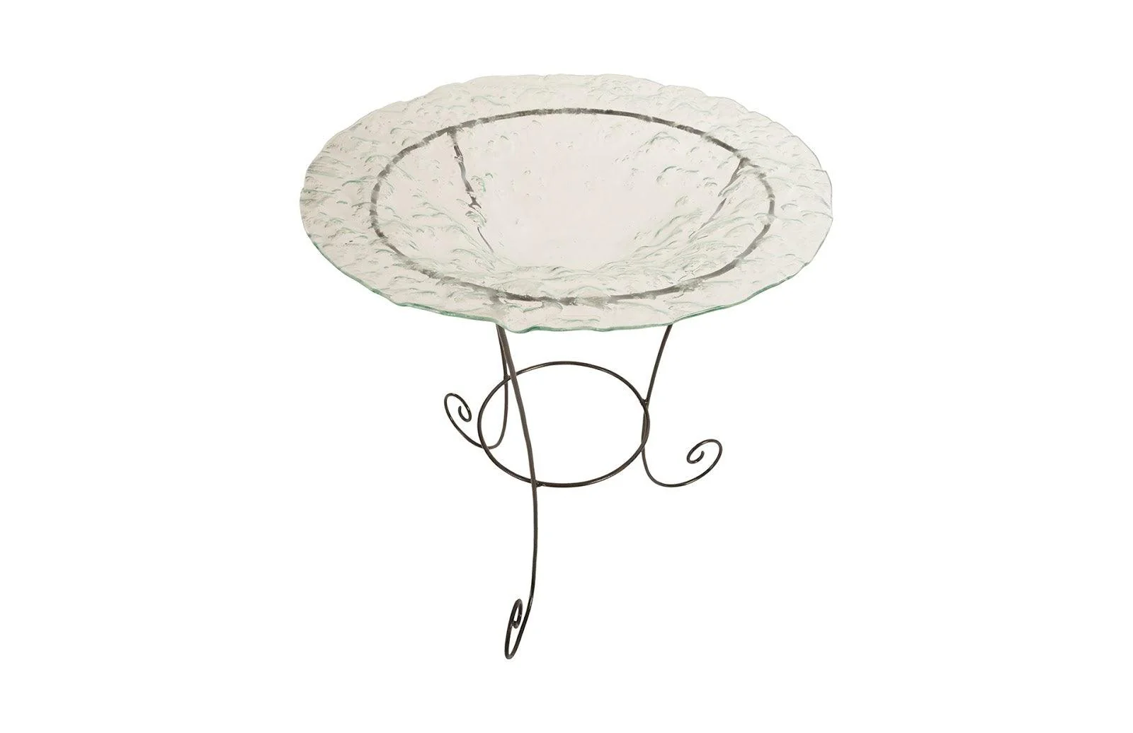 Frosted Glass Bowl on Stand, MD - Remutear
