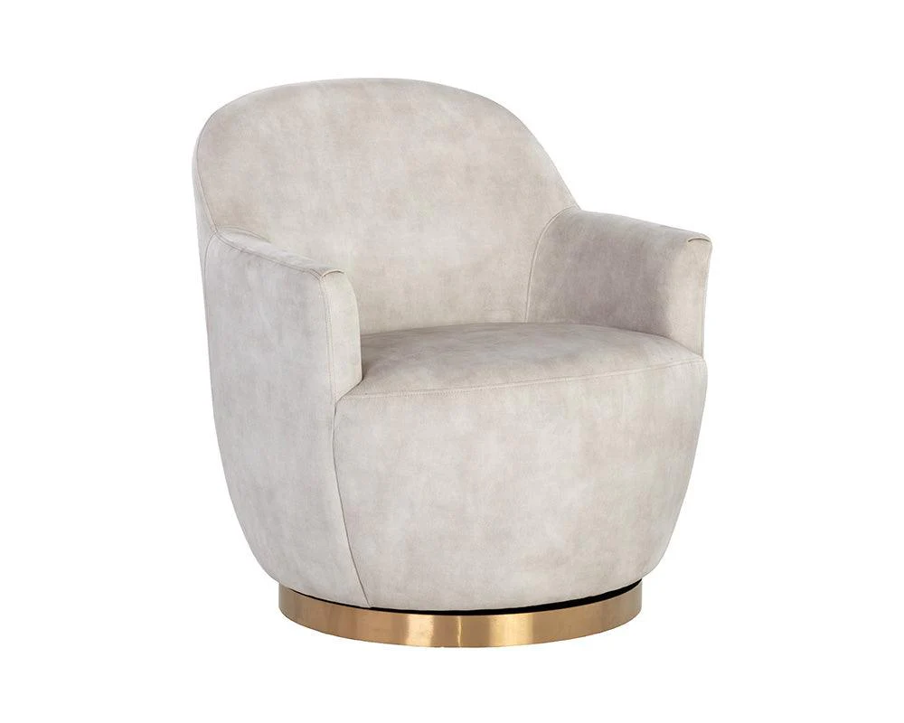 Casey Swivel Lounge Chair - Remutear