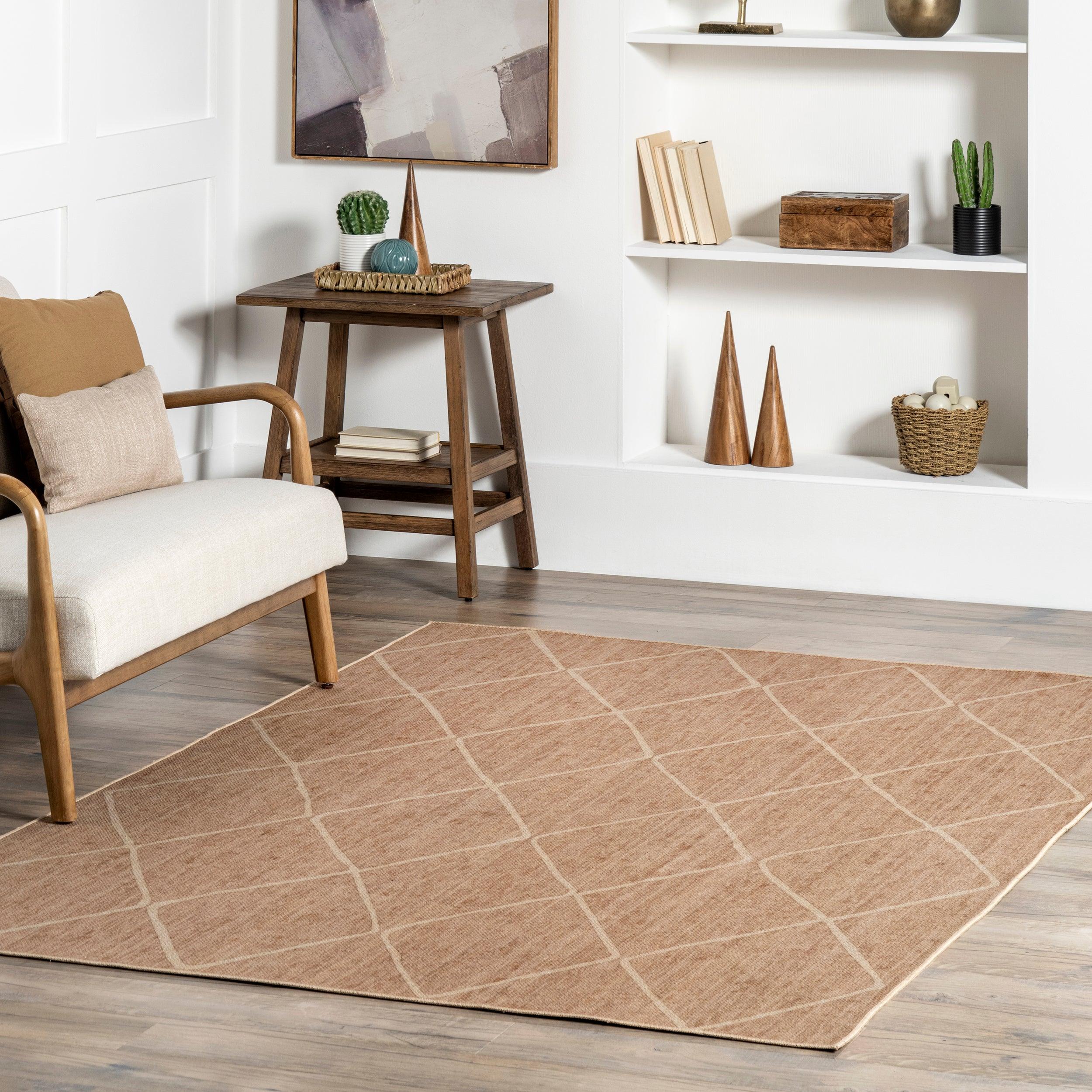 Billy Diamond Easy-Jute Machine Washable Area Rug - Remutear