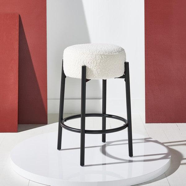 PAISLEIGH METAL LEG COUNTER STOOL - Remutear