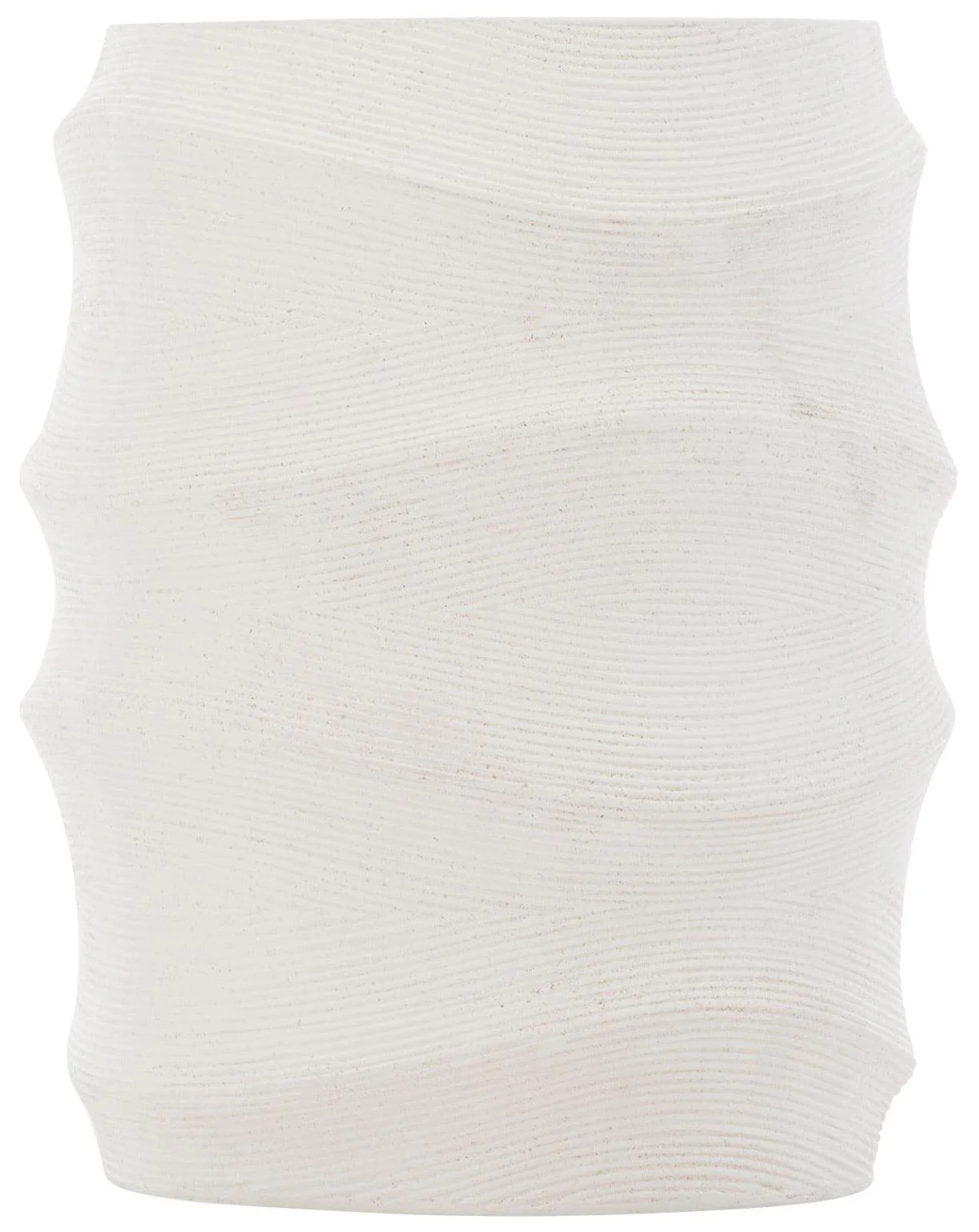 KAI SIDE TABLE NATURAL STONECAST TABLE - Remutear