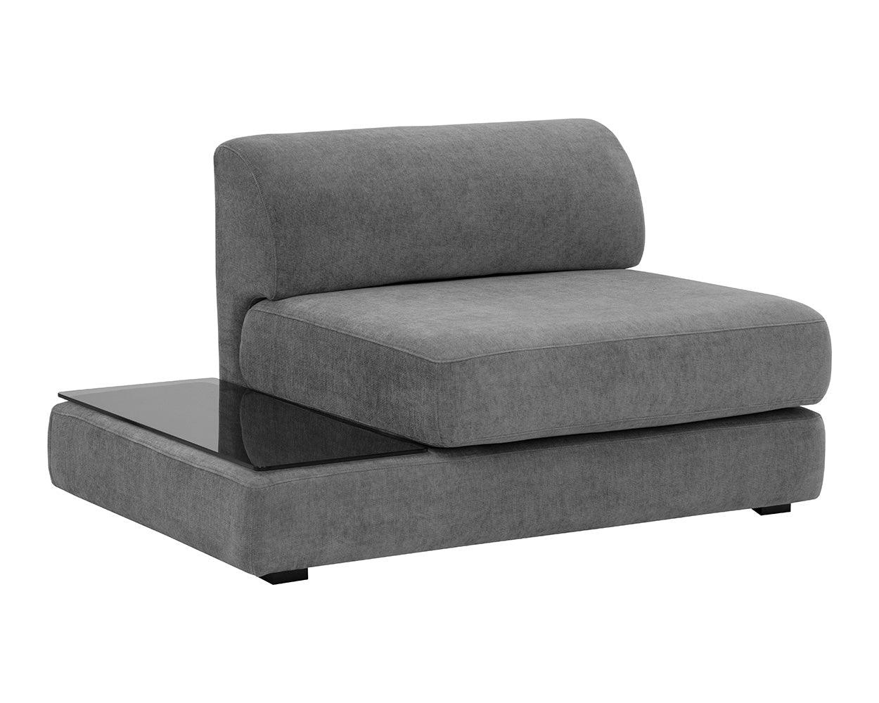 Harmony Modular - Armless Chair - Left Shelf - Remutear