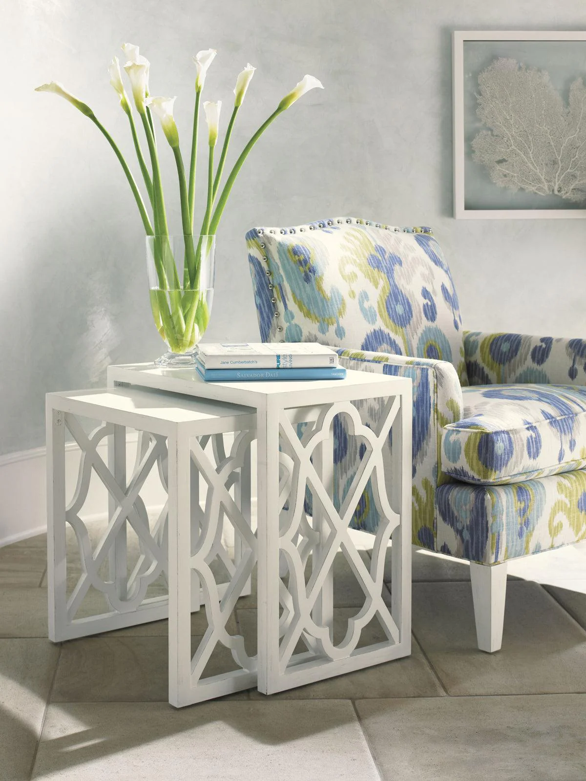 Ivory Key Stovell Ferry Nesting Tables - Remutear