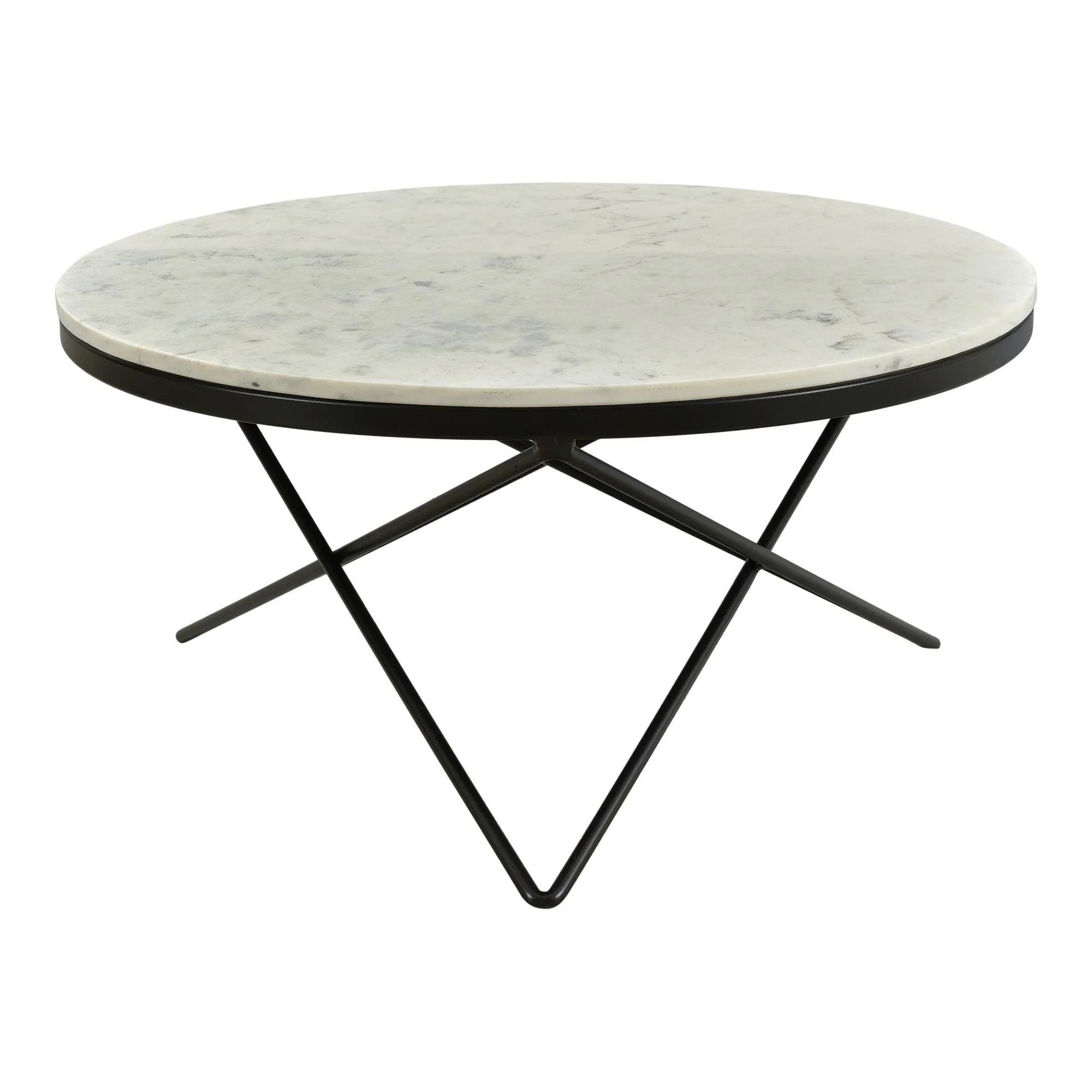 Haley Coffee Table Black Base - Remutear